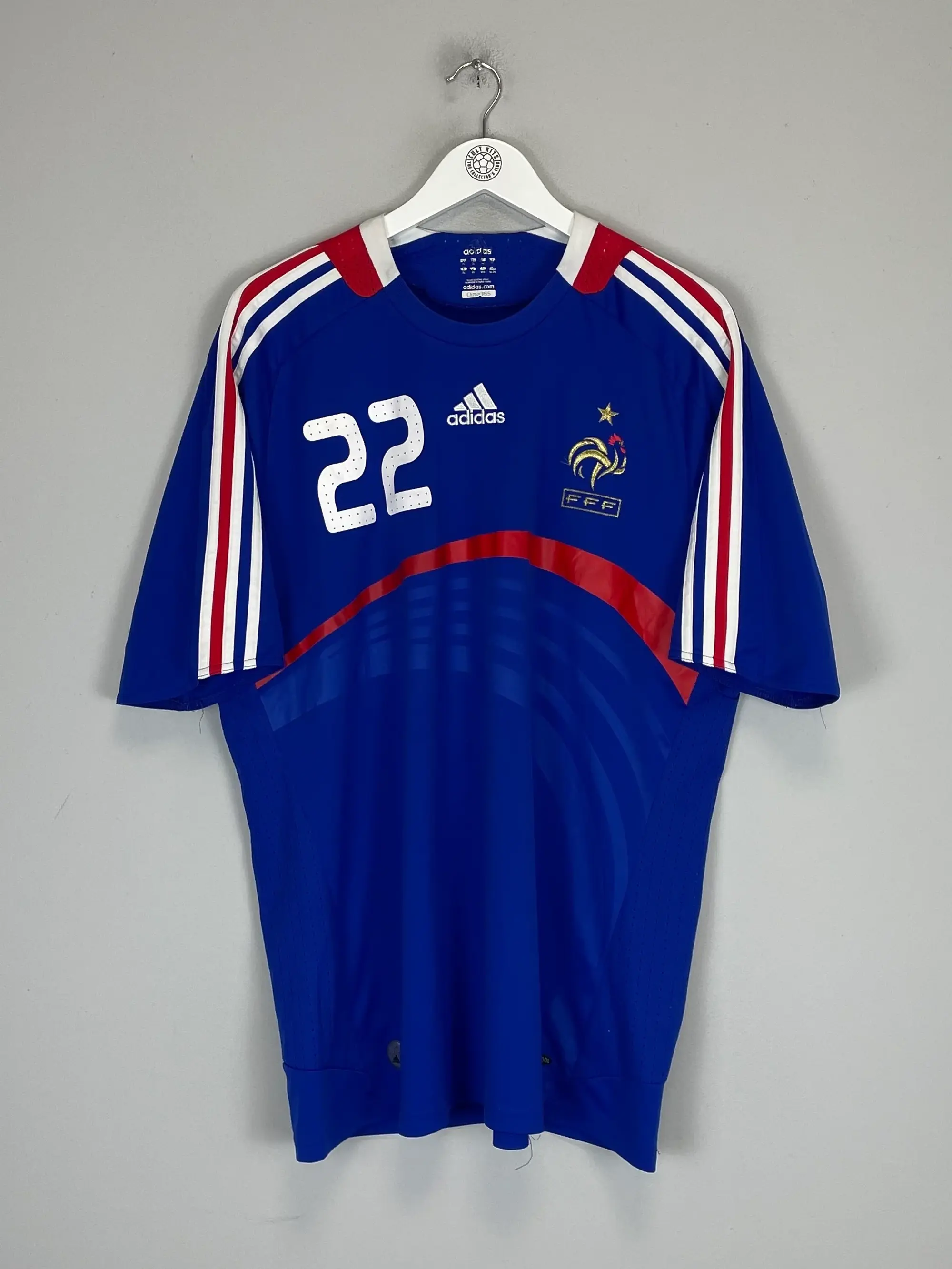 2007/08 FRANCE RIBERY #22 HOME SHIRT (XL) ADIDAS | Cult Kits