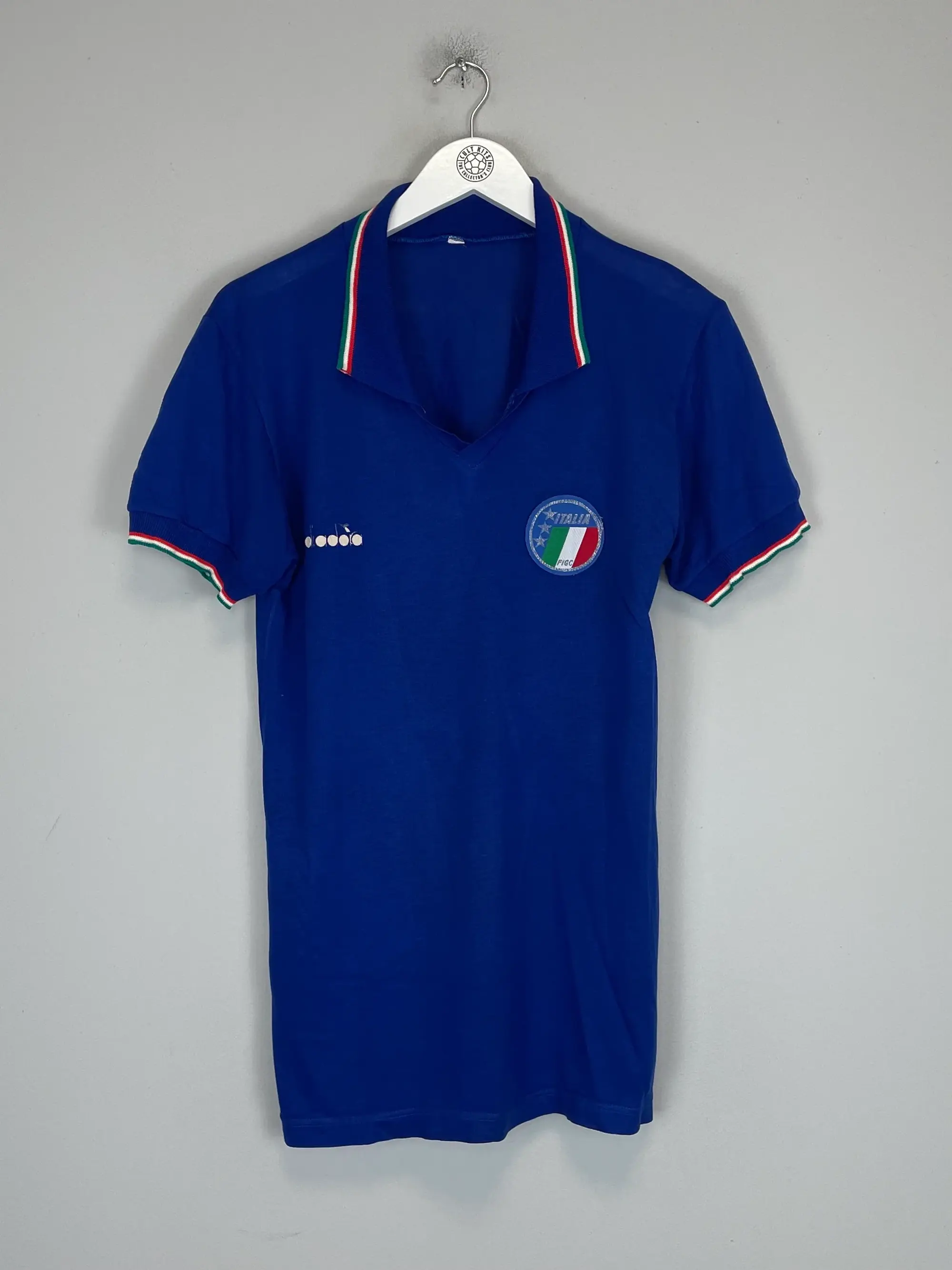 1986/91 ITALY HOME SHIRT (M) DIADORA | Cult Kits