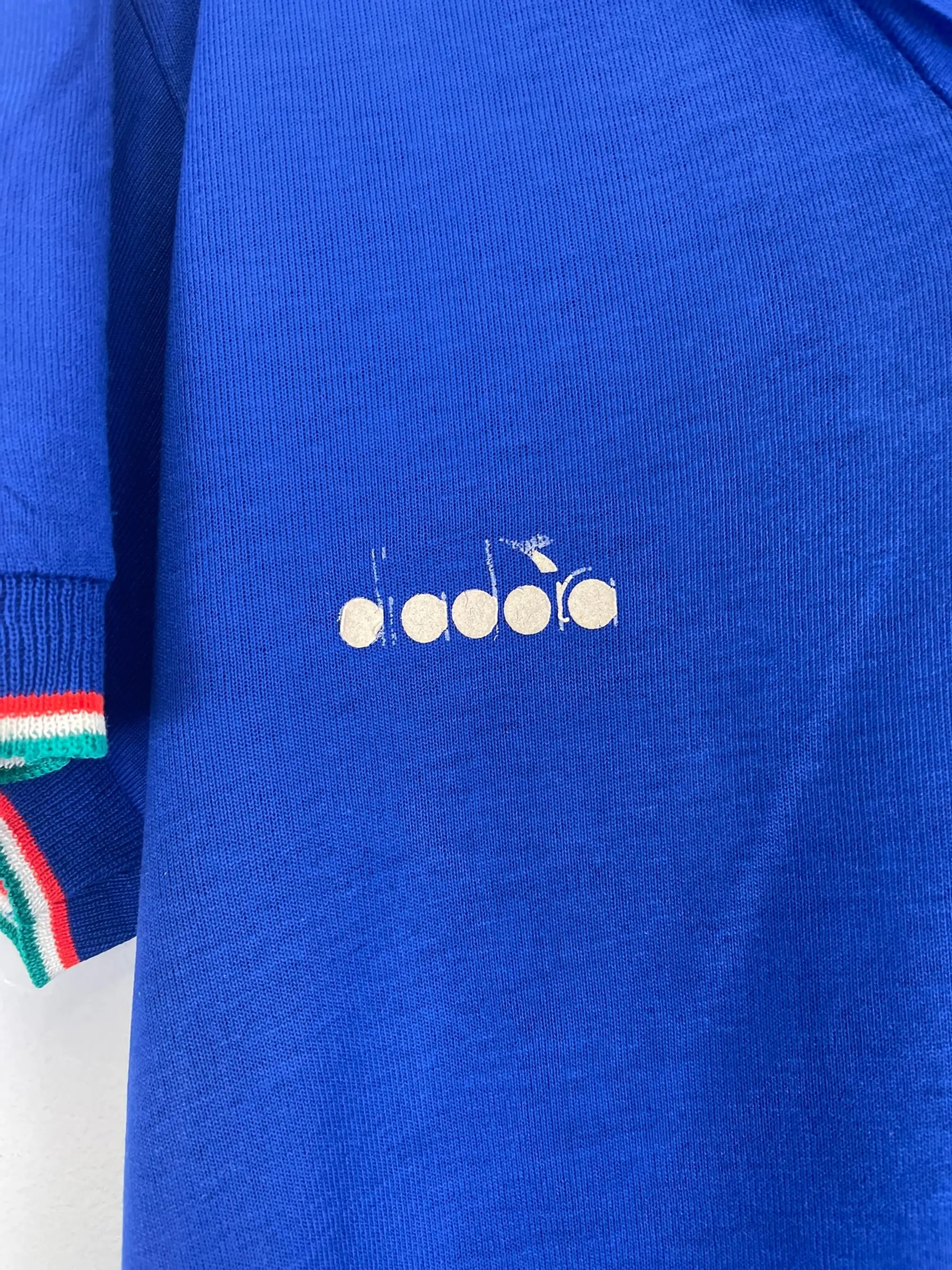 1986/91 ITALY HOME SHIRT (M) DIADORA | Cult Kits