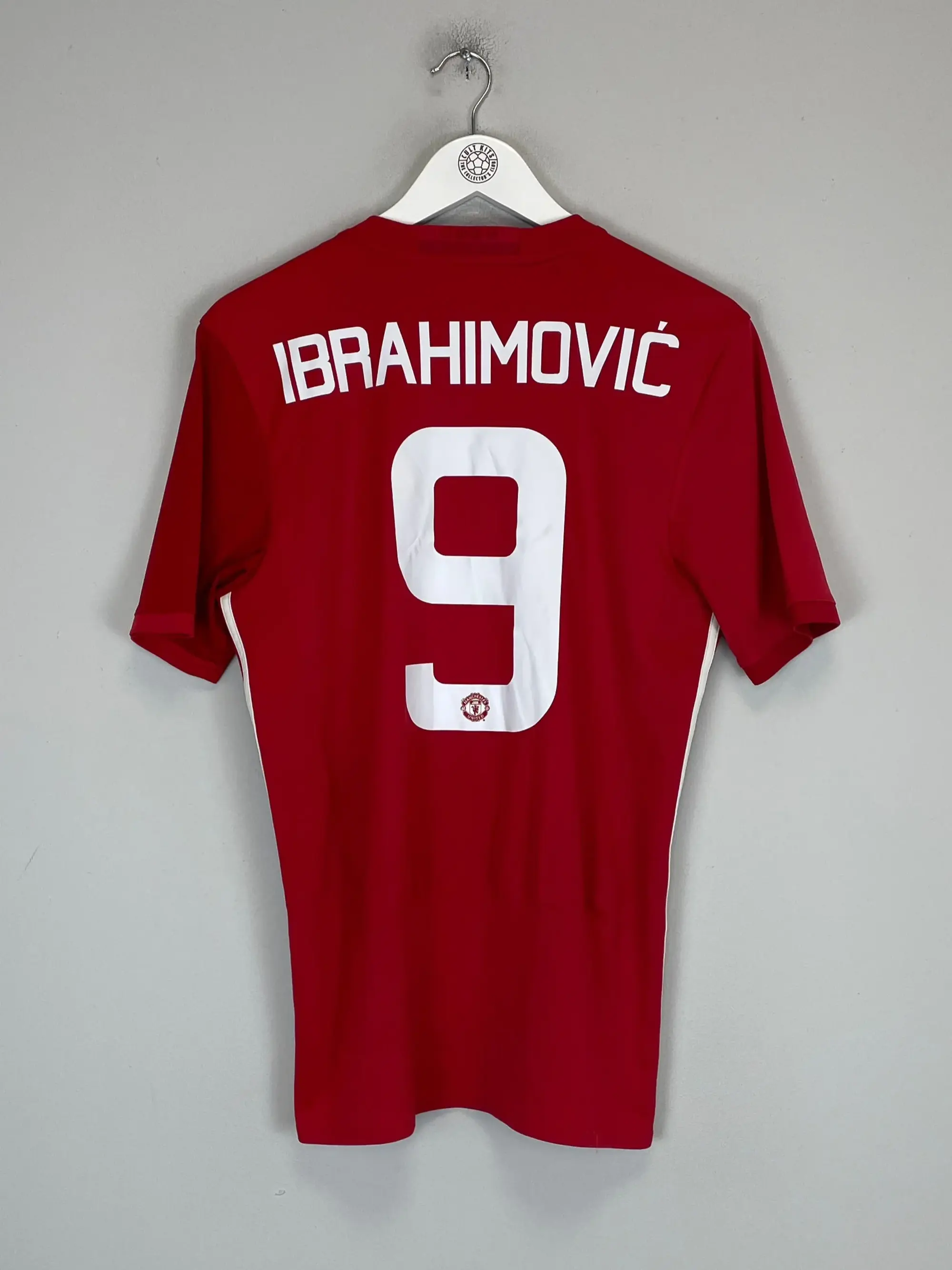 2016/17 MANCHESTER UNITED IBRAHIMOVIC #9 HOME SHIRT (M) ADIDAS | Cult Kits