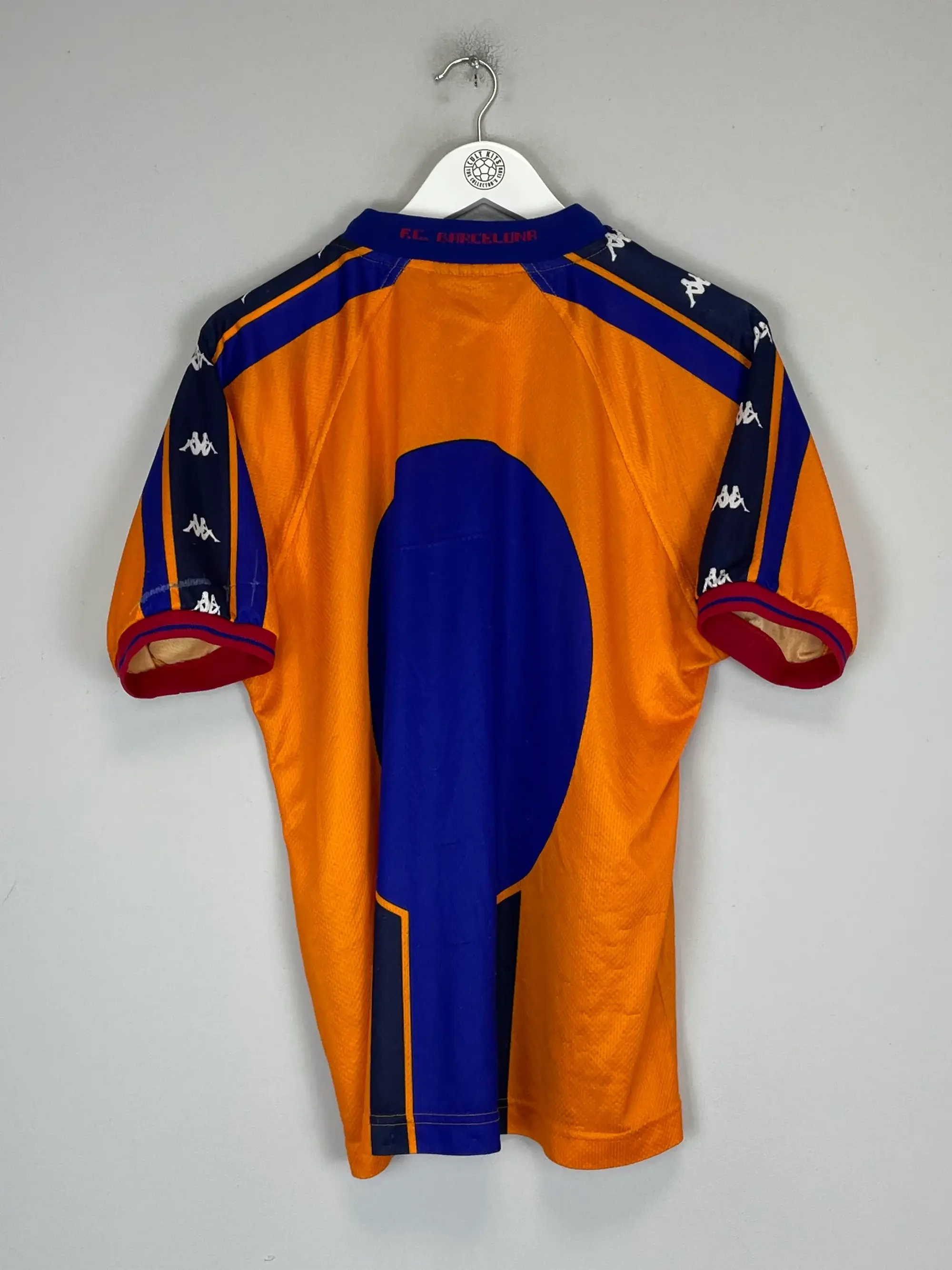 1997/98 BARCELONA AWAY SHIRT (L) KAPPA | Cult Kits