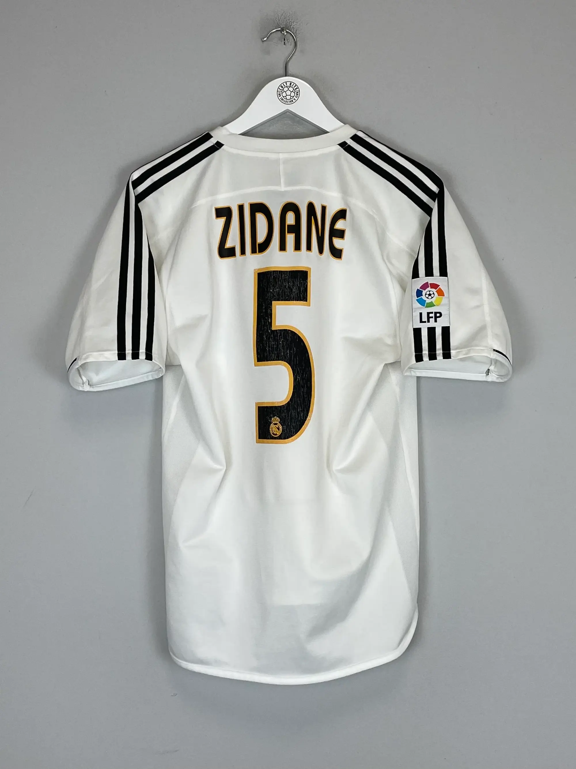 2003/04 REAL MADRID ZIDANE #5 HOME SHIRT (S) ADIDAS | Cult Kits