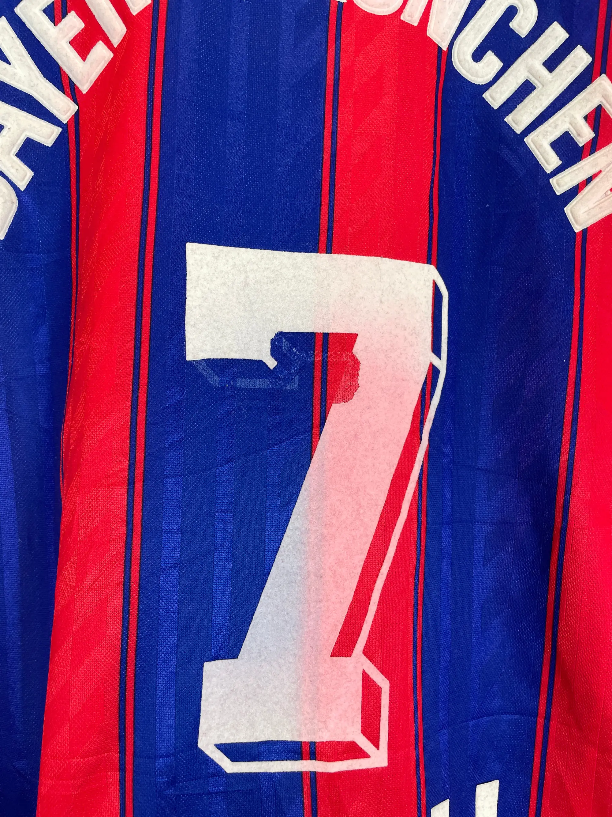 1996/97 BAYERN MUNICH SCHOLL #7 HOME SHIRT (L) ADIDAS | Cult Kits