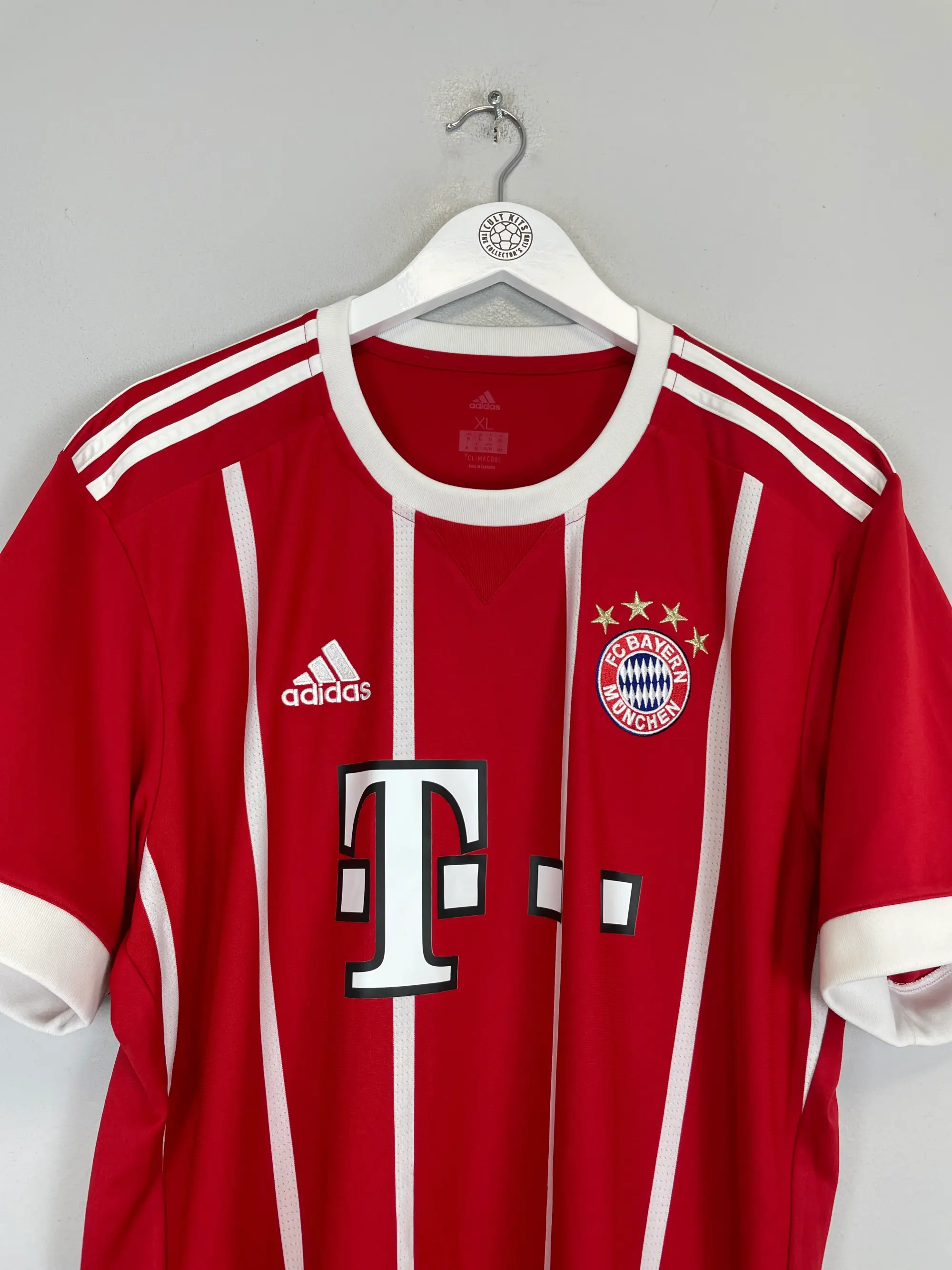 2017/18 BAYERN MUNICH LEWANDOWSKI #9 HOME SHIRT (XL) ADIDAS | Cult Kits