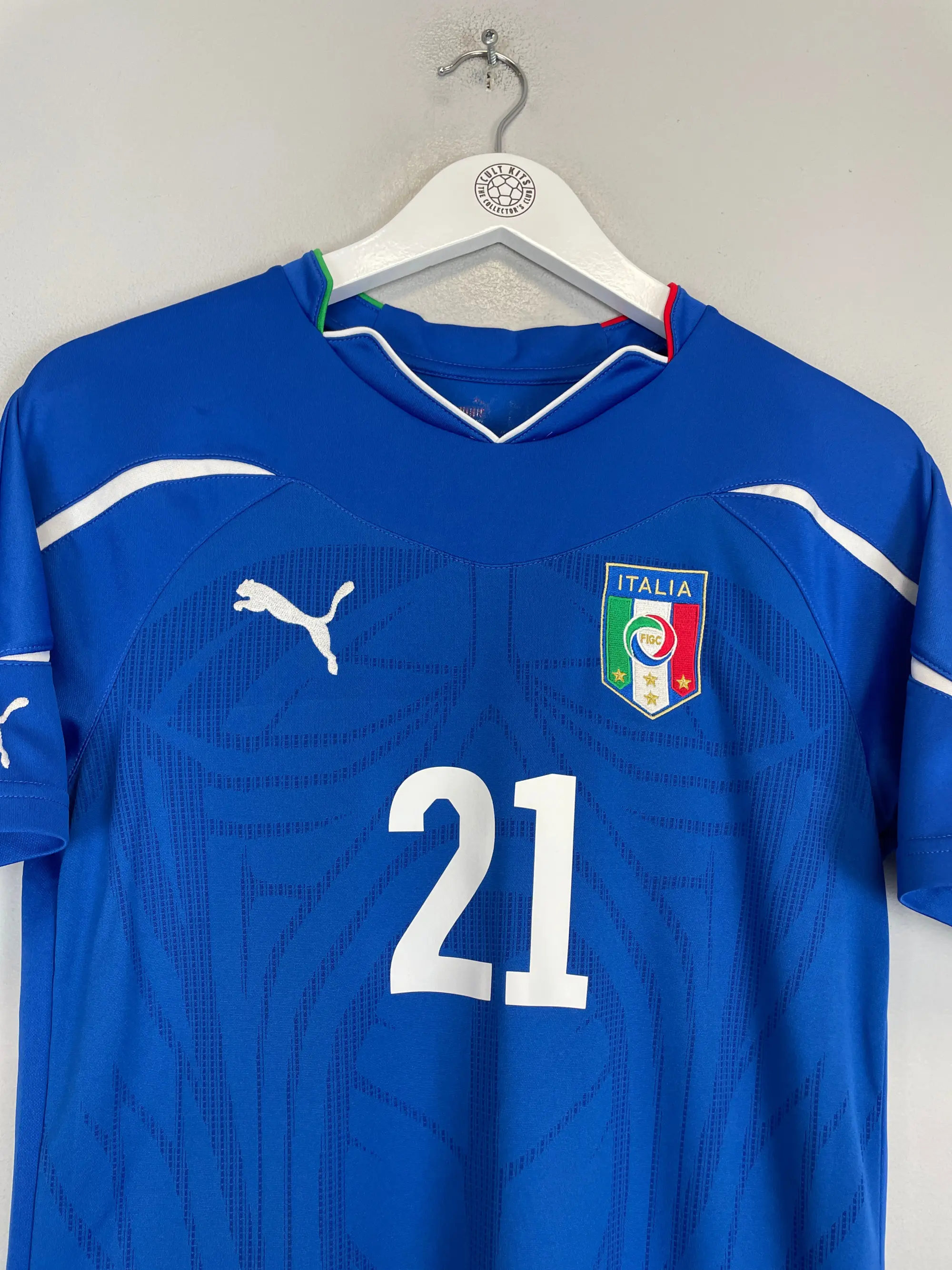 2010/12 ITALY PIRLO #21 HOME SHIRT (S) PUMA | Cult Kits