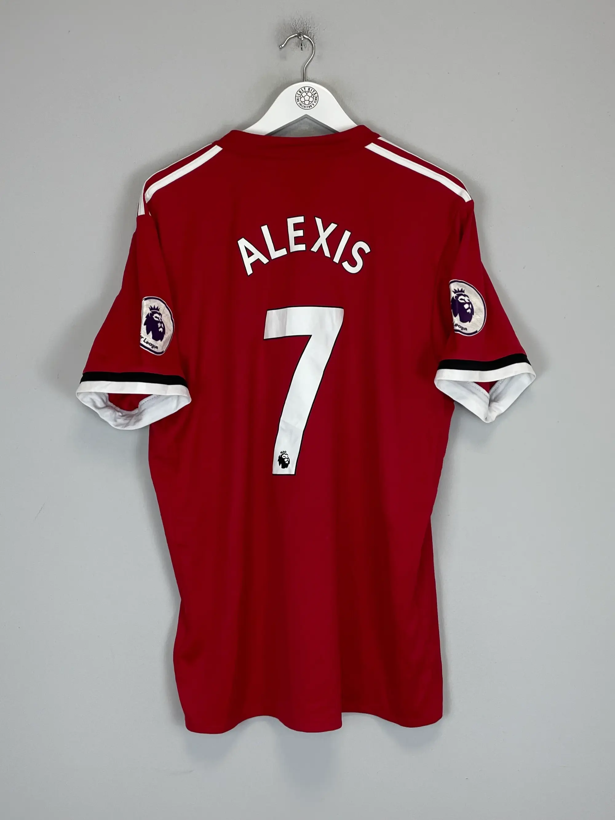 2017/18 MANCHESTER UNITED ALEXIS #7 HOME SHIRT (XL) ADIDAS | Cult Kits