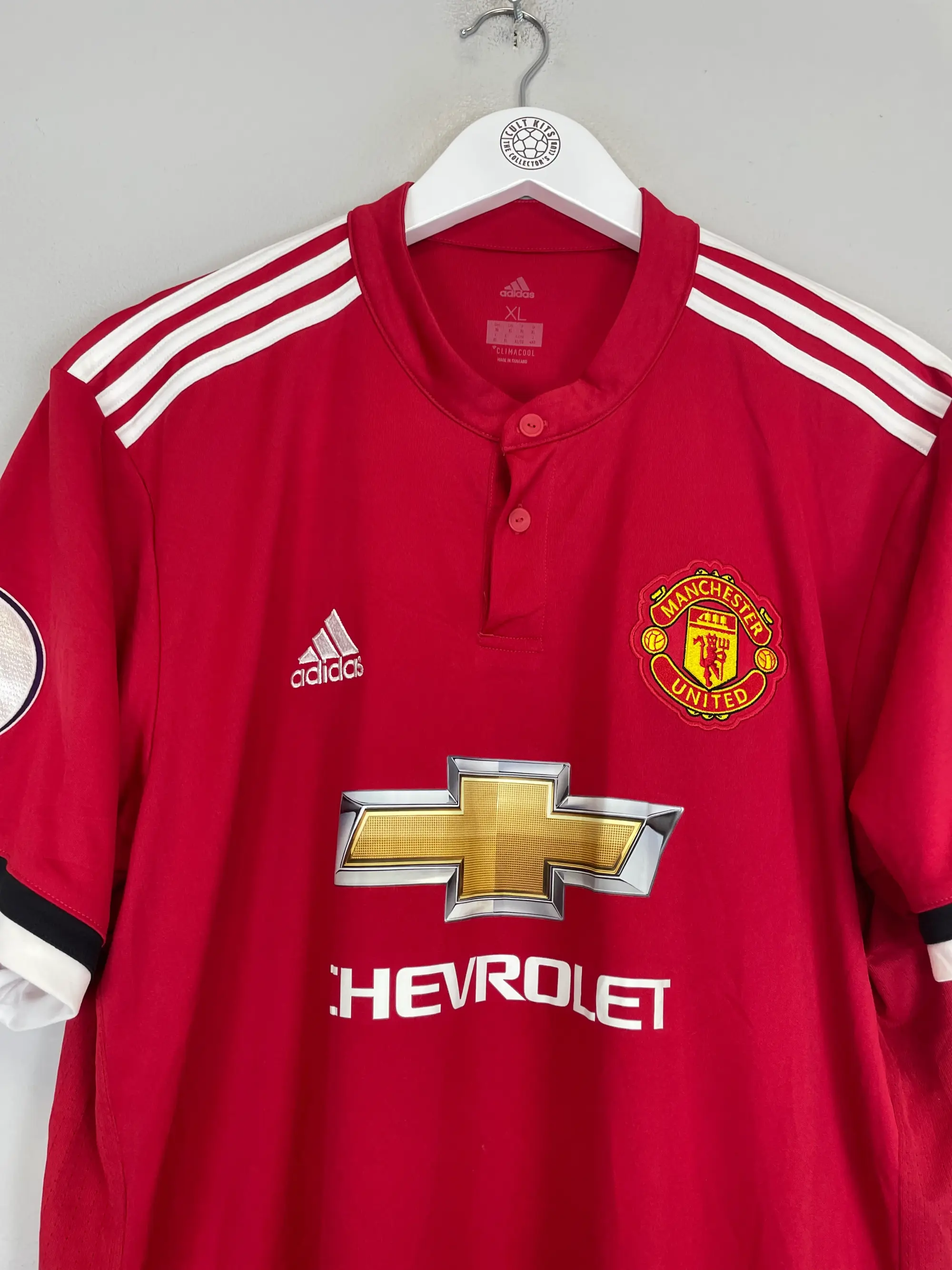 2017/18 MANCHESTER UNITED ALEXIS #7 HOME SHIRT (XL) ADIDAS | Cult Kits