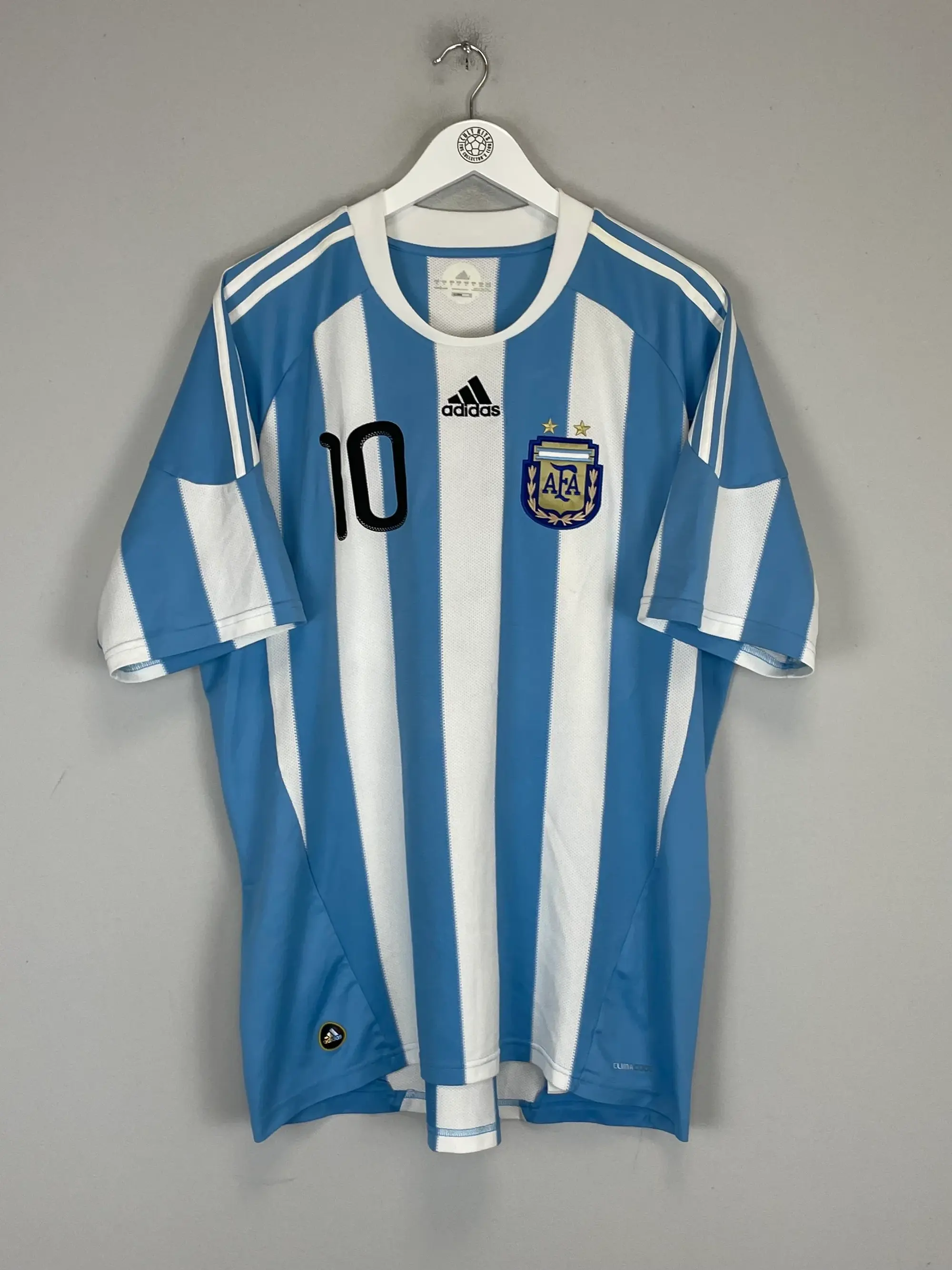 2010/11 ARGENTINA MESSI #10 HOME SHIRT (XL) ADIDAS | Cult Kits