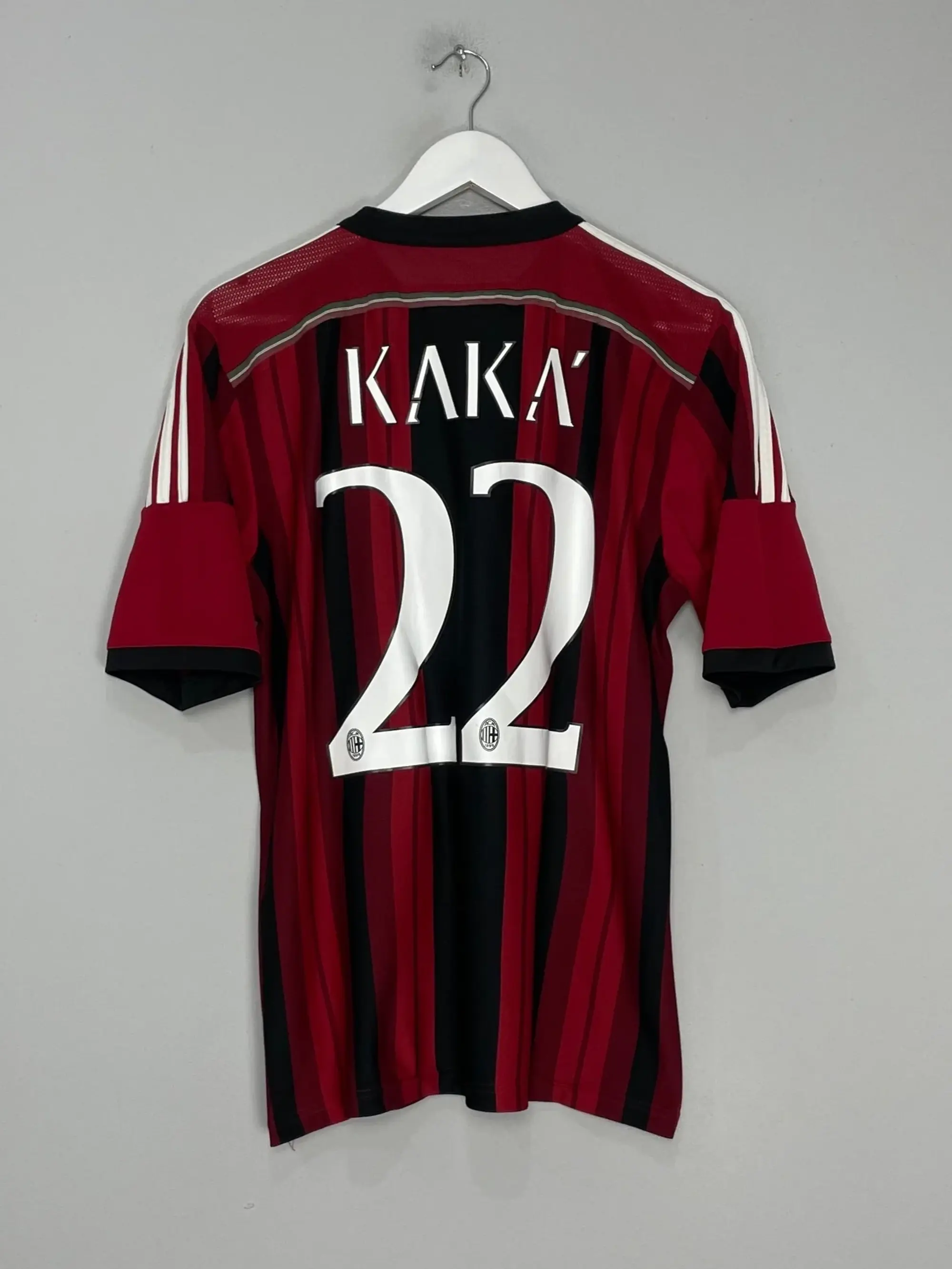 2014/15 AC MILAN KAKA #22 HOME SHIRT (M) ADIDAS | Cult Kits