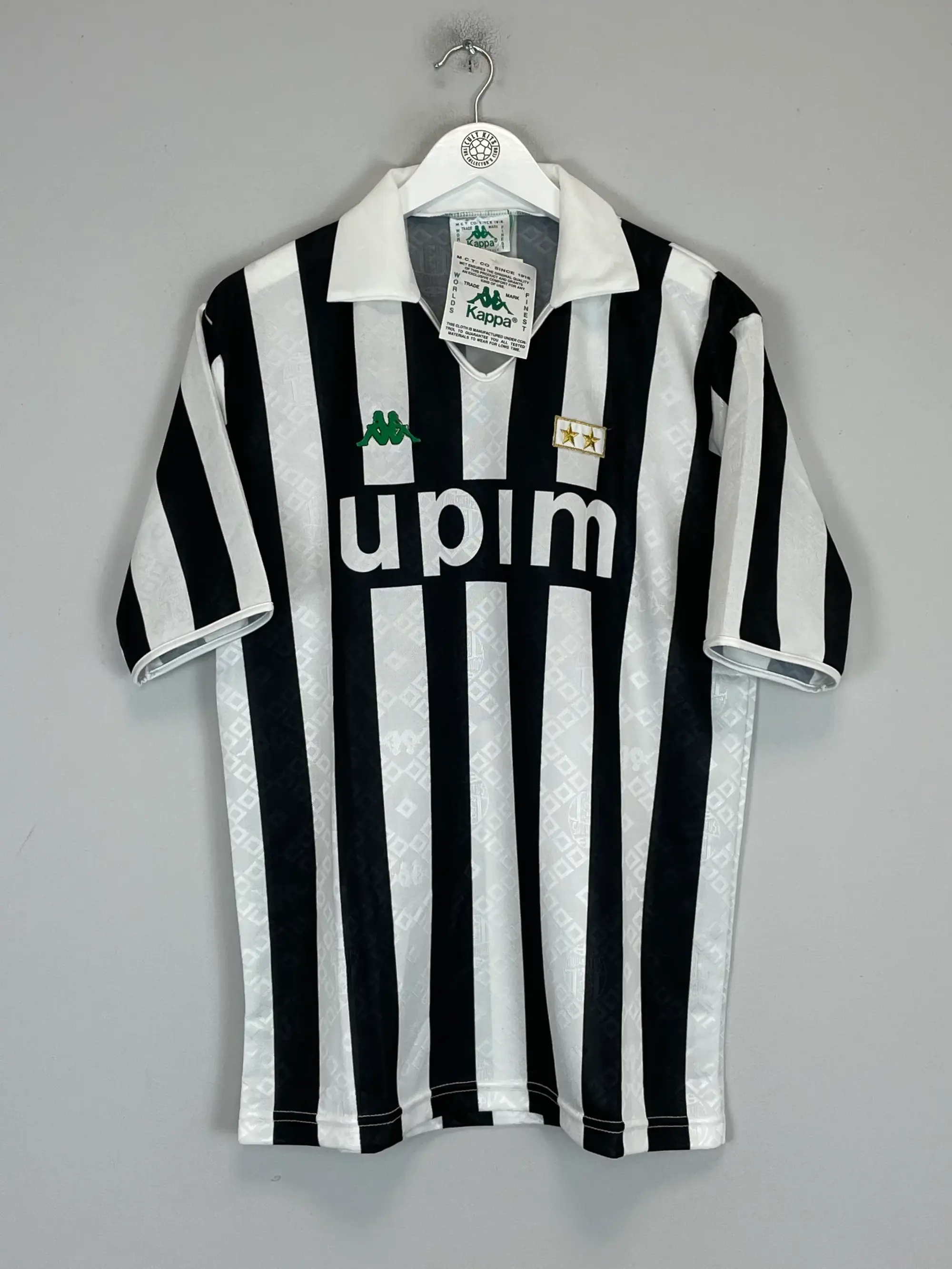 1989/90 JUVENTUS *BNWT* HOME SHIRT (XL) KAPPA | Cult Kits
