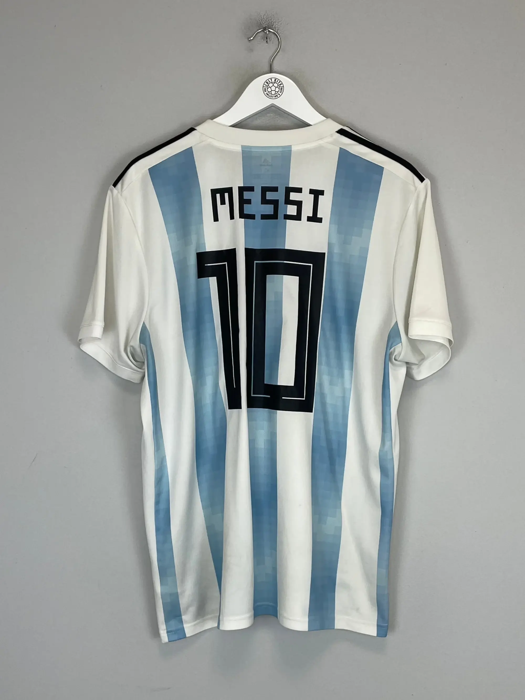 2018/19 ARGENTINA MESSI #10 HOME SHIRT (XL) ADIDAS | Cult Kits