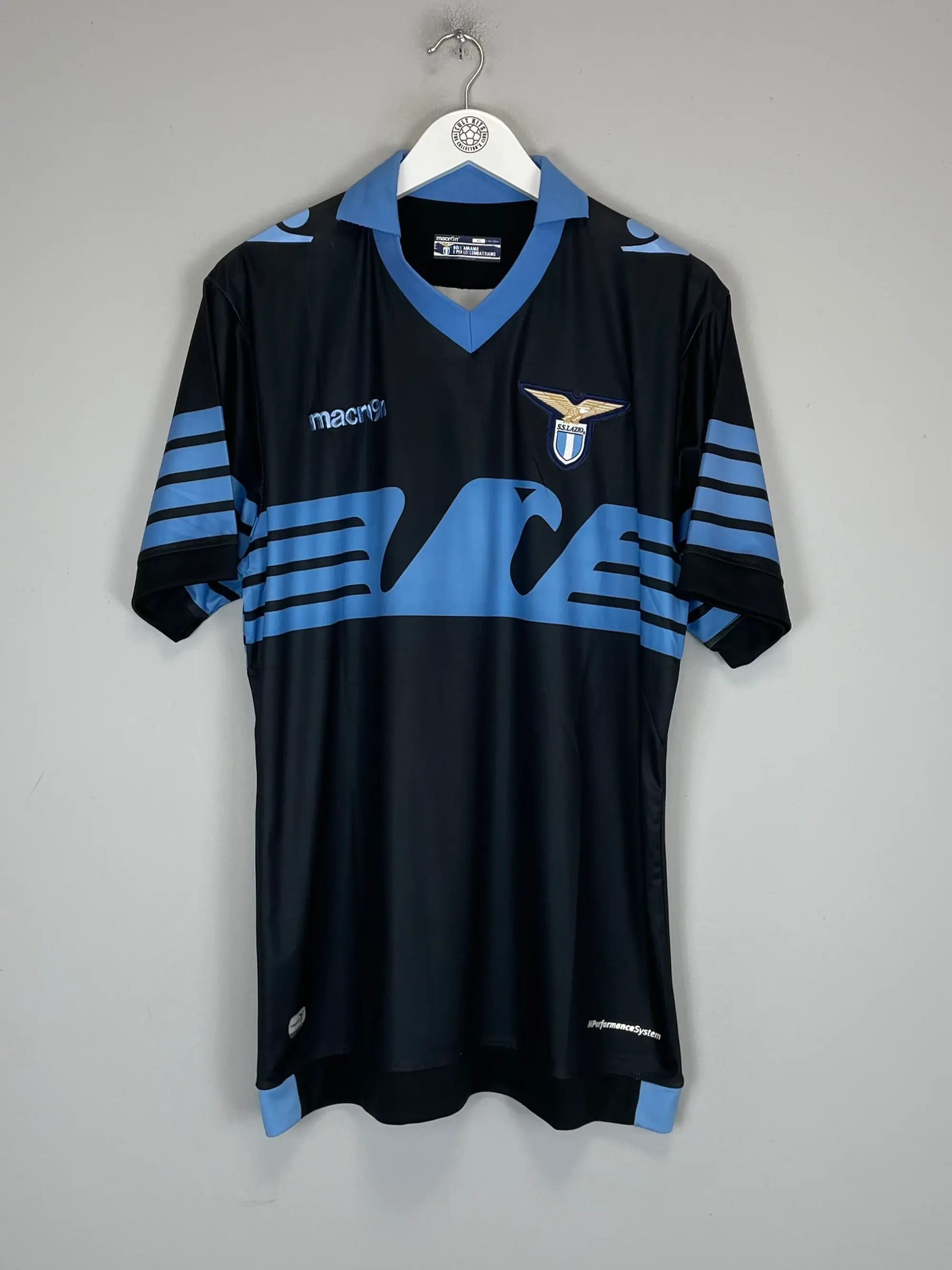 2015/16 LAZIO AWAY SHIRT (XL) MACRON | Cult Kits
