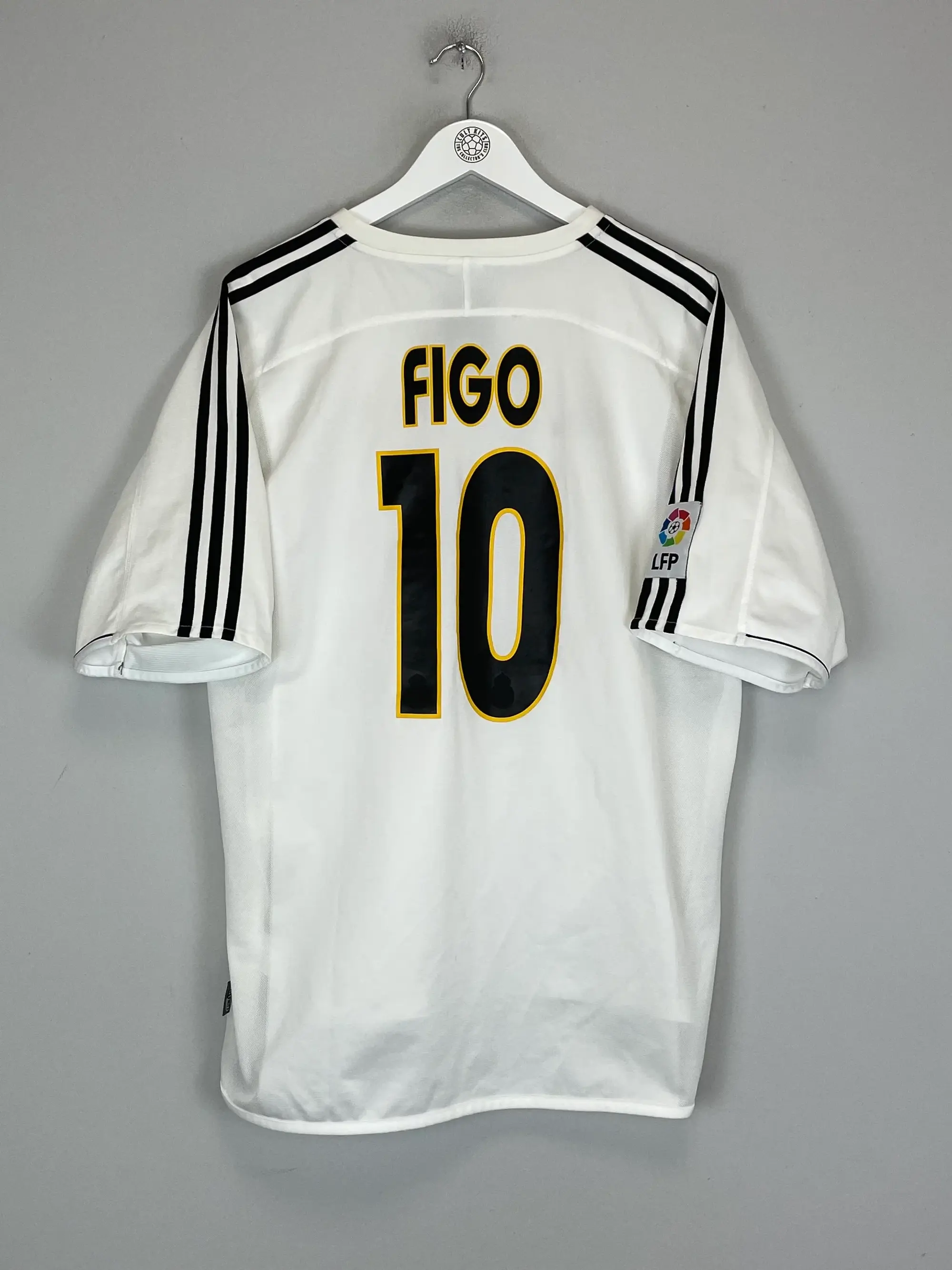 2003/04 REAL MADRID FIGO #10 HOME SHIRT (XL) ADIDAS | Cult Kits
