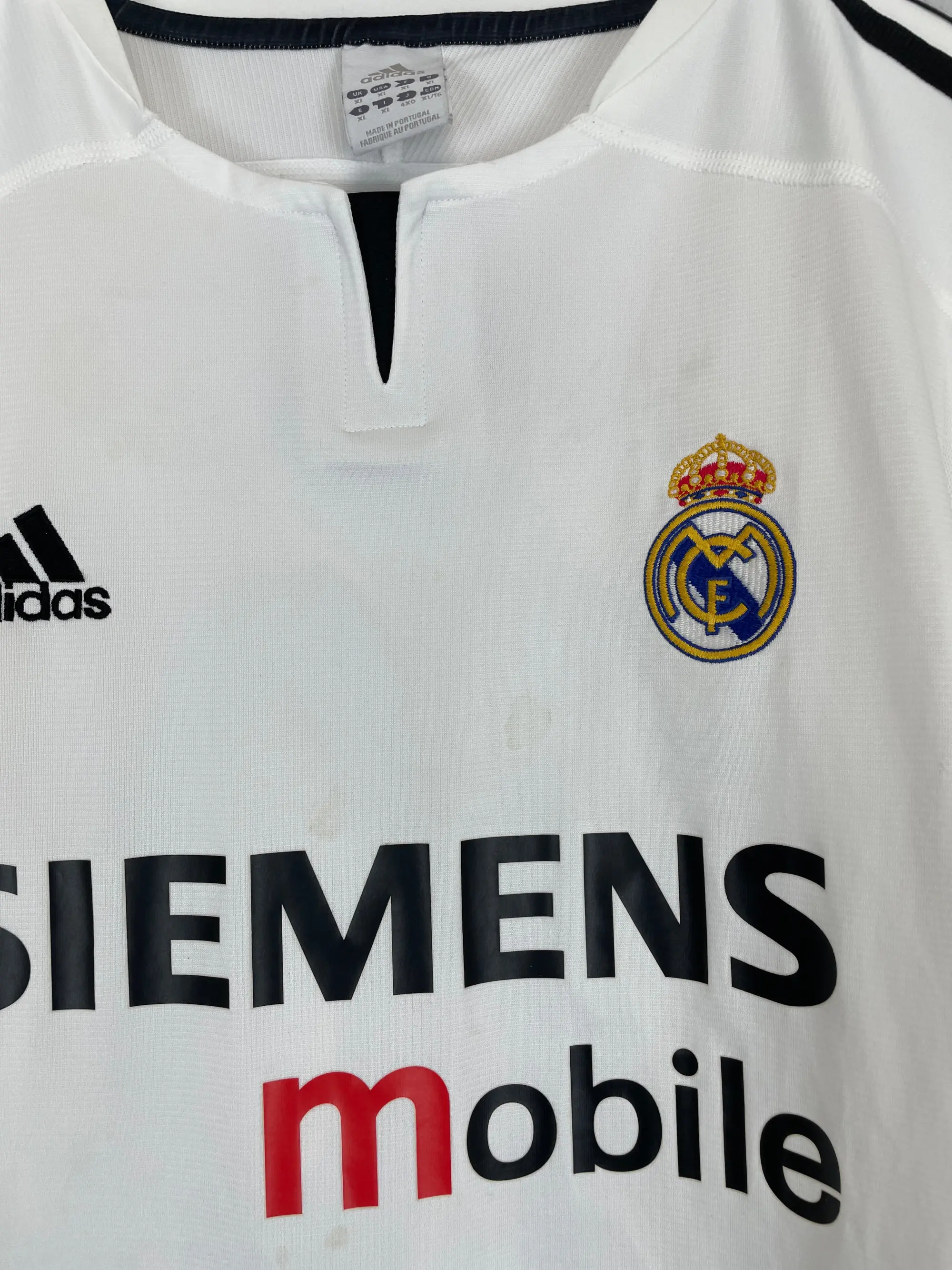 2003/04 REAL MADRID FIGO #10 HOME SHIRT (XL) ADIDAS | Cult Kits