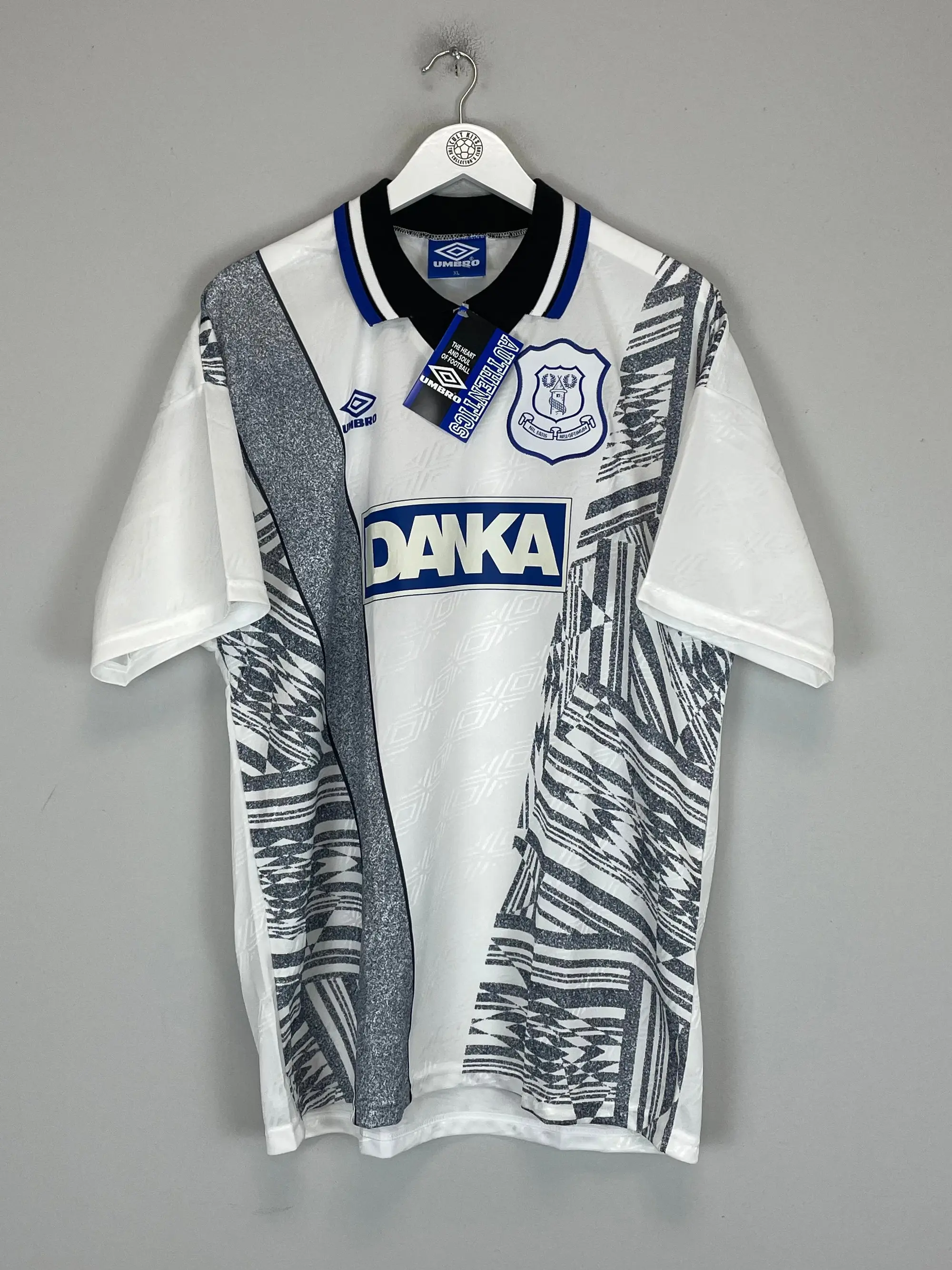 1995/96 EVERTON *BNWT* AWAY SHIRT (XL) UMBRO | Cult Kits