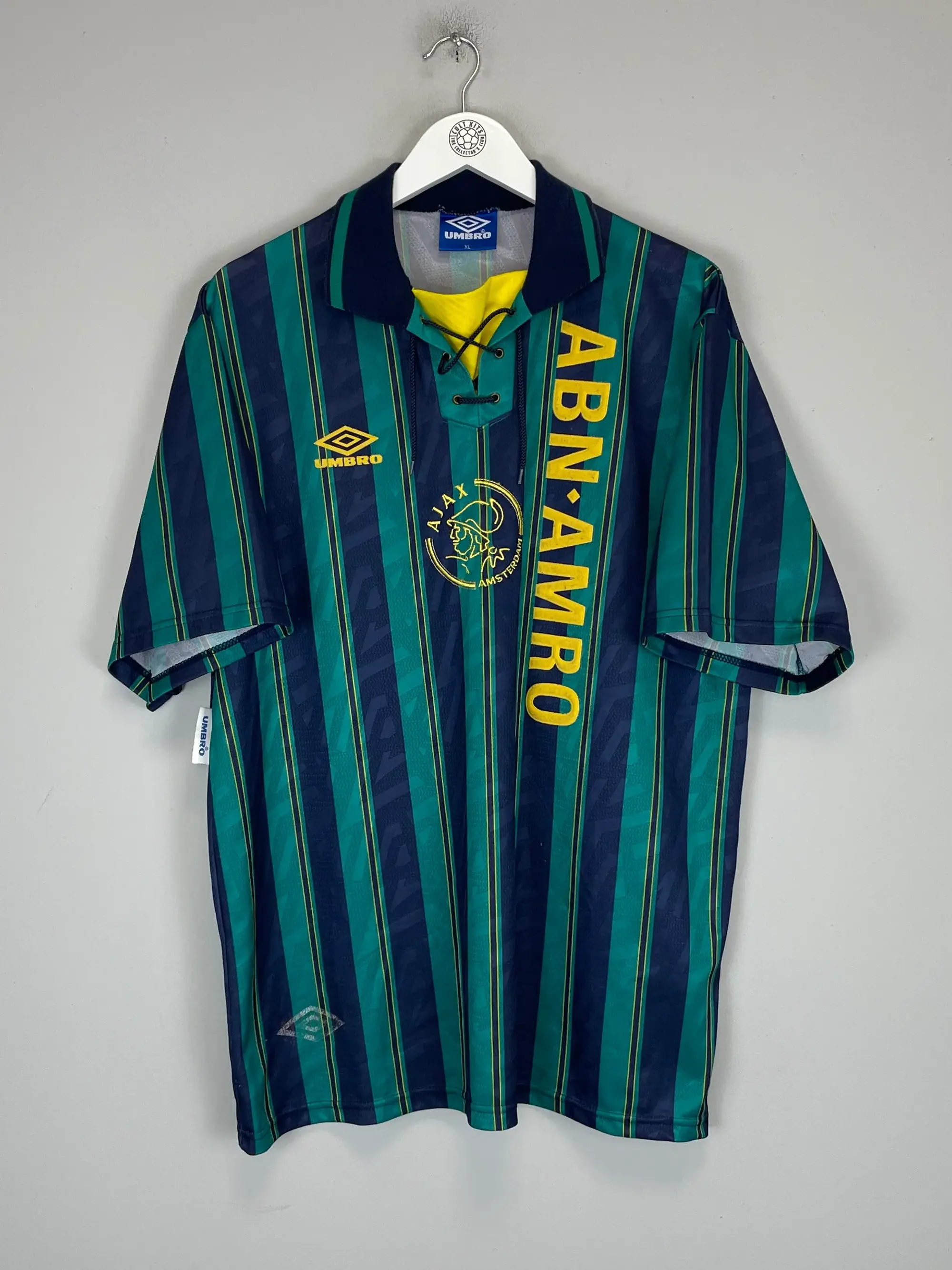 1993/94 AJAX AWAY SHIRT (XL) UMBRO | Cult Kits