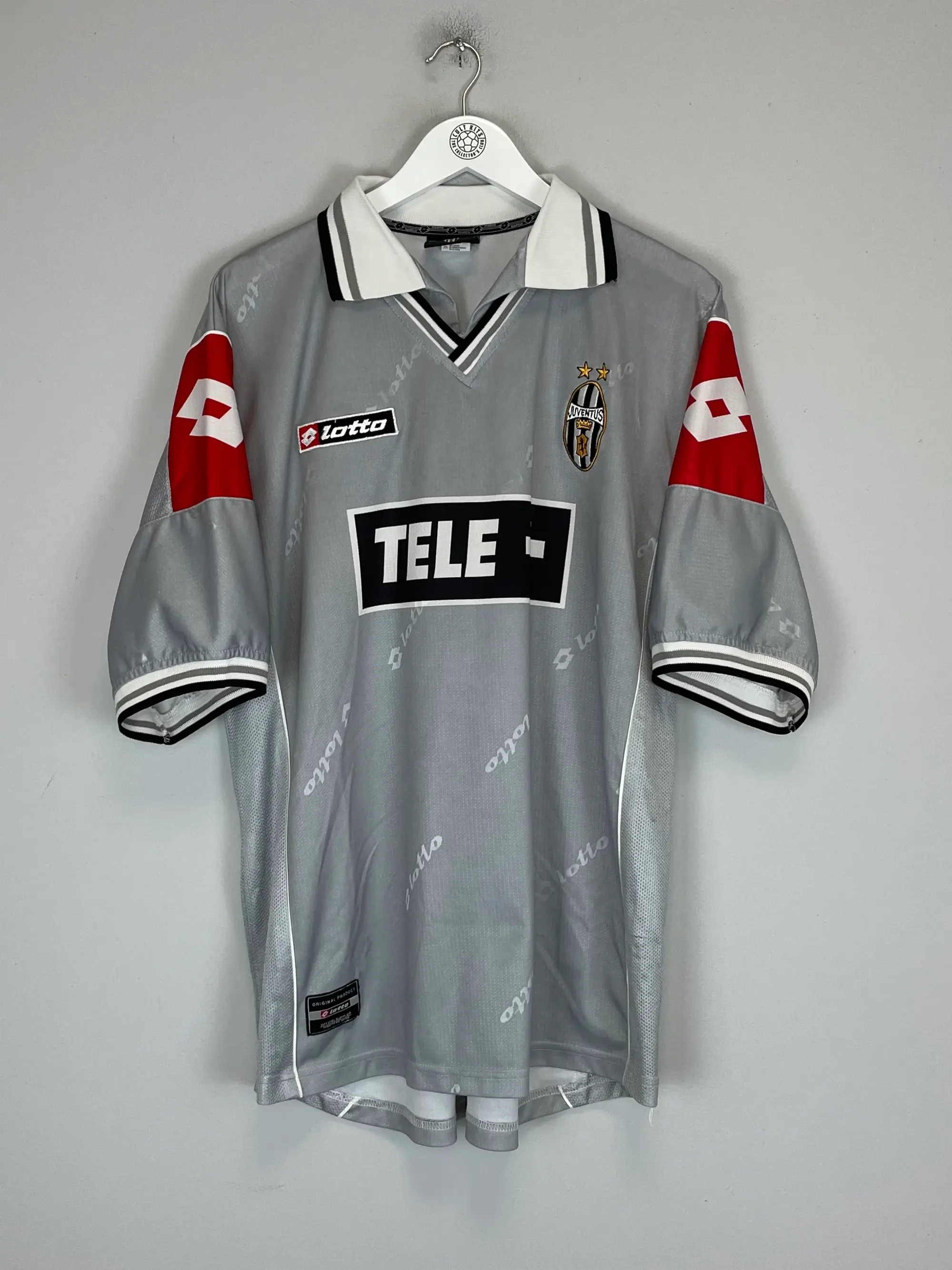 2000/01 JUVENTUS ZIDANE #21 THIRD SHIRT (XL) LOTTO | Cult Kits