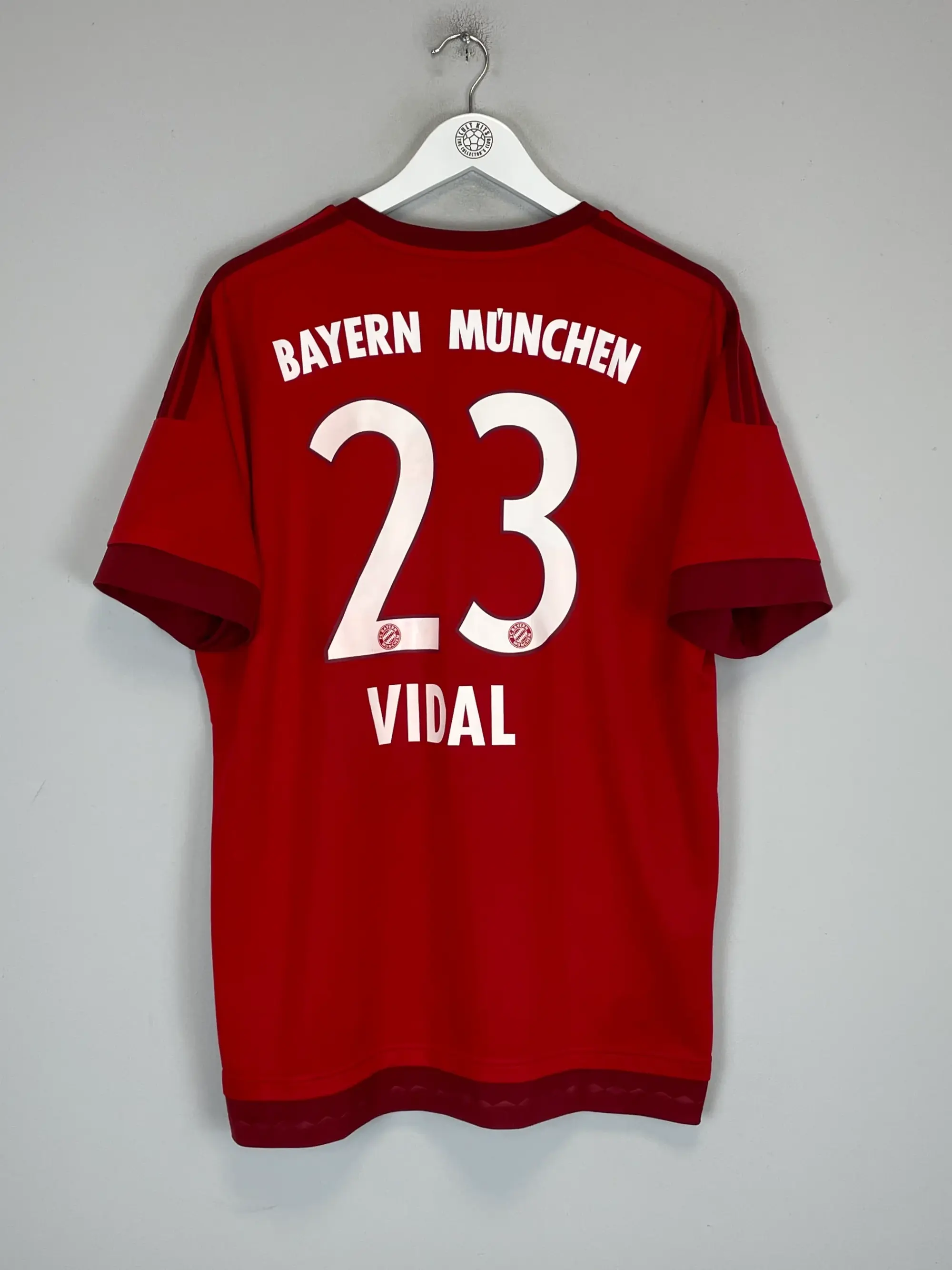 2015/16 BAYERN MUNICH VIDAL #23 HOME SHIRT (XL) ADIDAS | Cult Kits