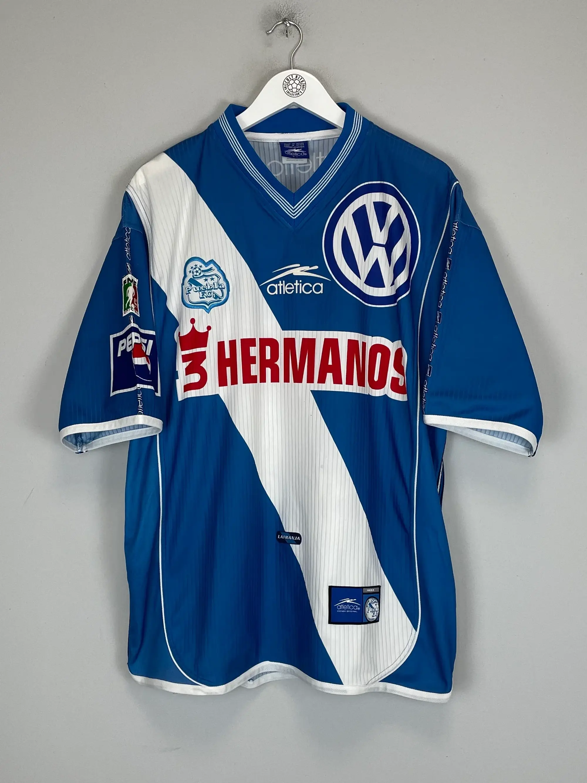 2000/01 PUEBLA #17 AWAY SHIRT (L) ATLETICA | Cult Kits