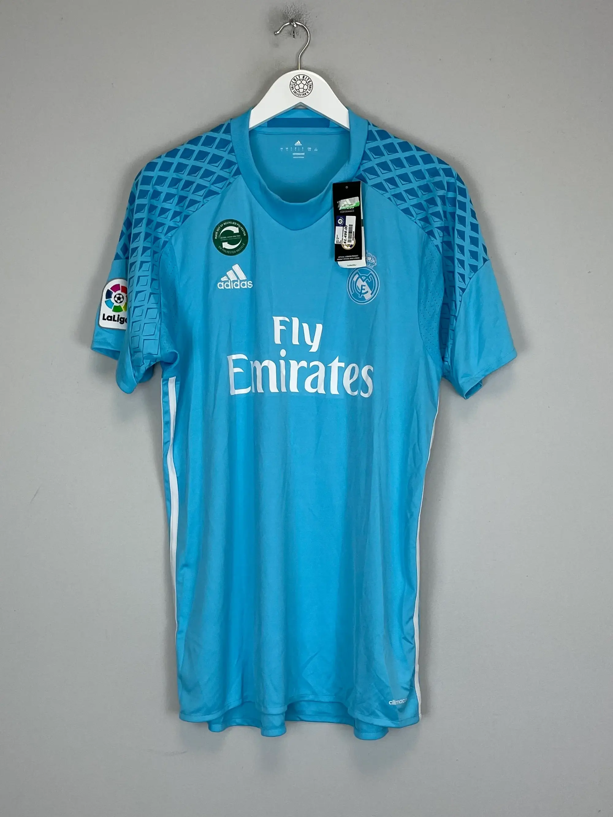 2016/17 REAL MADRID *BNWT* GK SHIRT (L) ADIDAS | Cult Kits