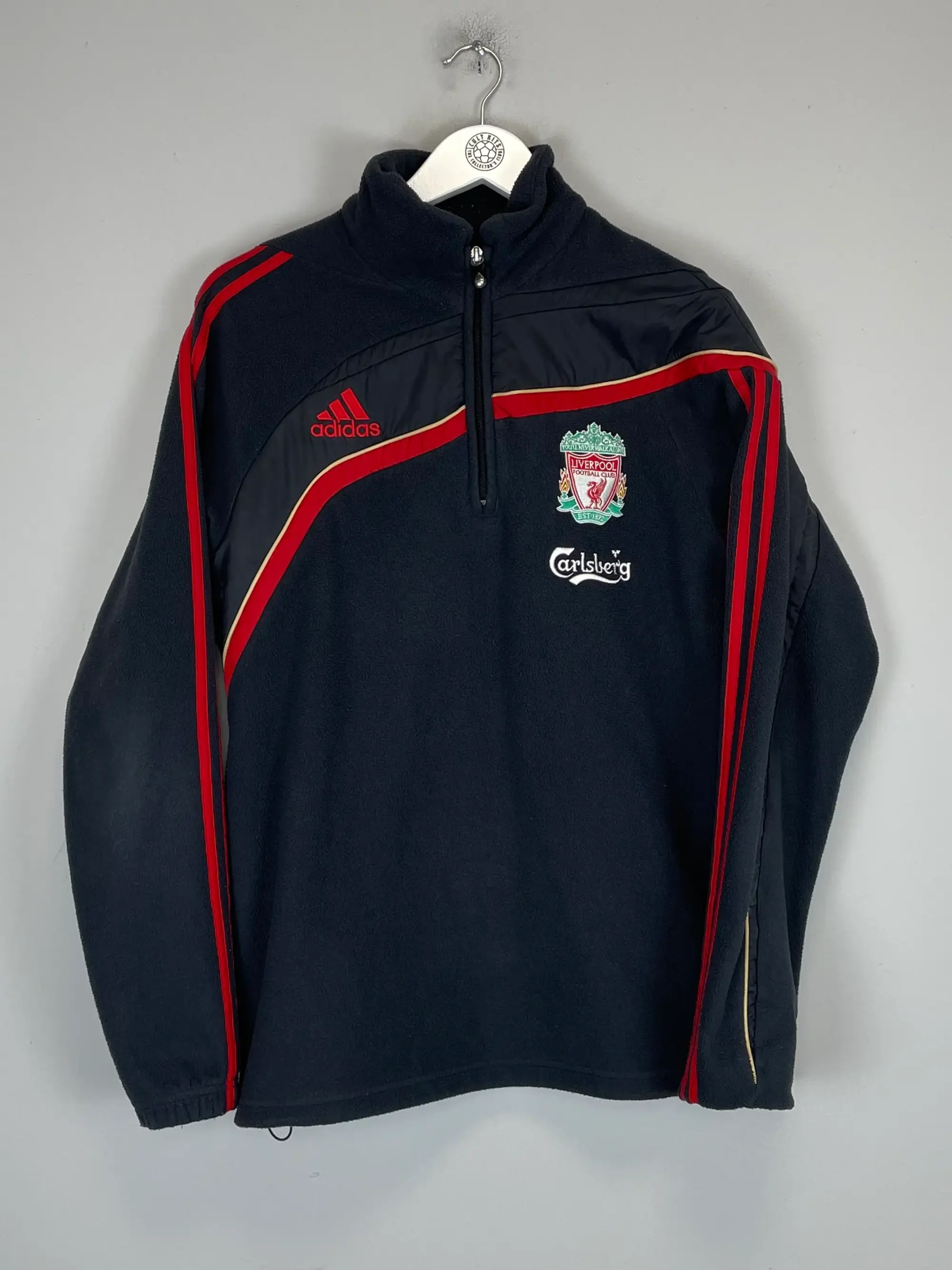 2009/10 LIVERPOOL 1/4 ZIP FLEECE (M) ADIDAS | Cult Kits
