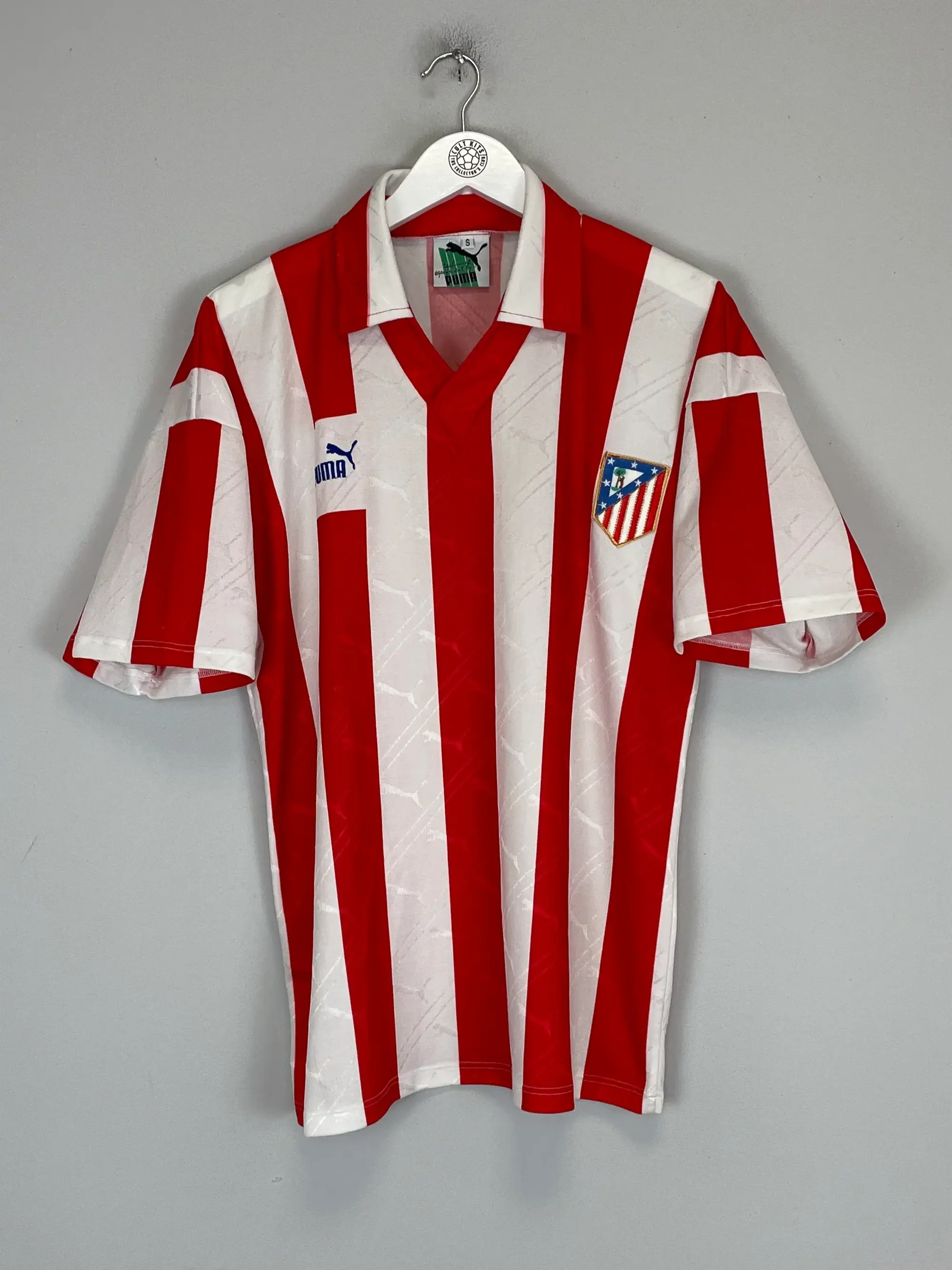 1992/93 ATLETICO MADRID HOME SHIRT (S) PUMA | Cult Kits