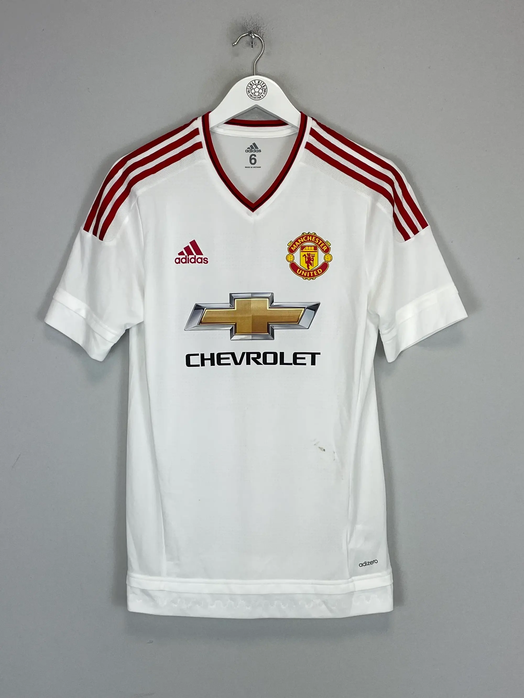 2015/16 MANCHESTER UNITED #18 *MATCH WORN* AWAY SHIRT (M) ADIDAS | Cult Kits