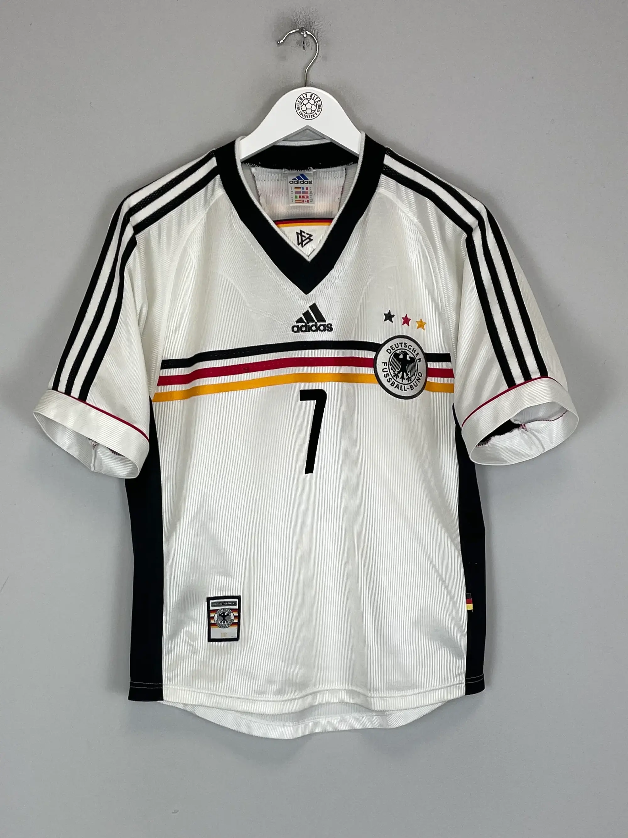 1998/00 GERMANY MOLLER #7 HOME SHIRT (S) ADIDAS | Cult Kits