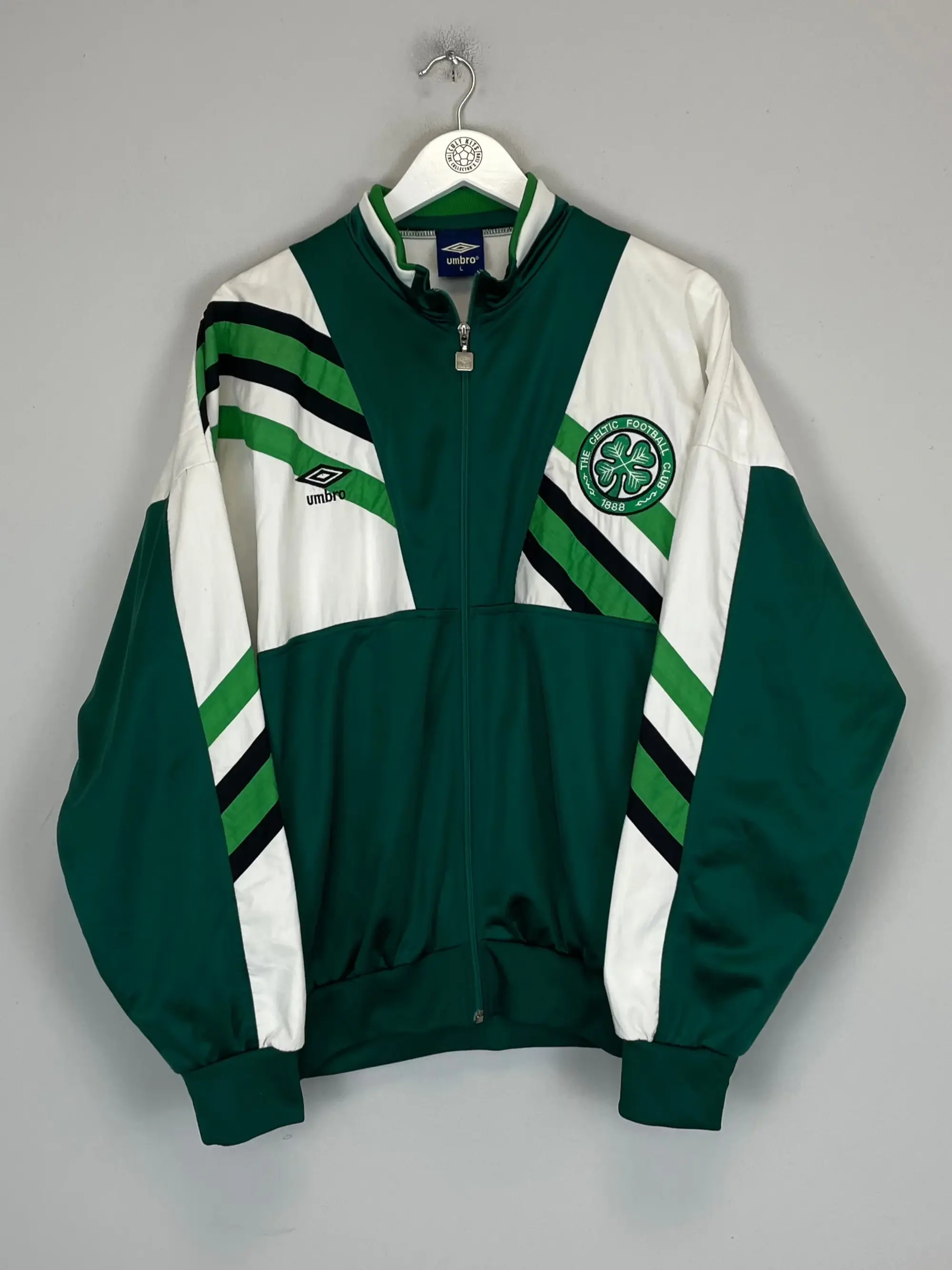 1990/92 CELTIC TRACK JACKET (L) UMBRO | Cult Kits