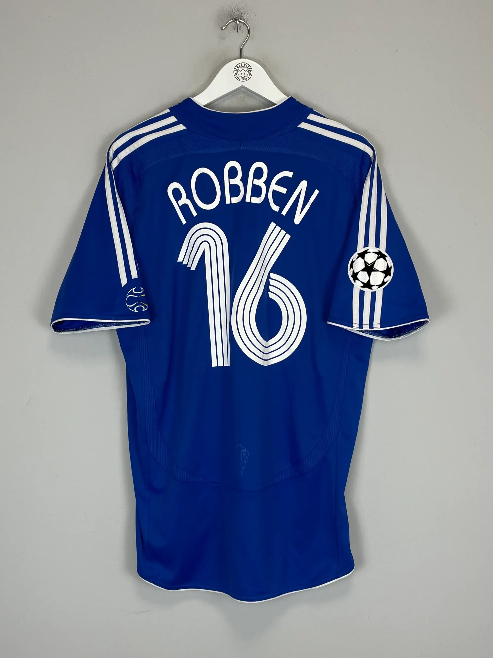 2006/08 CHELSEA ROBBEN #16 C/L HOME SHIRT (XL) ADIDAS | Cult Kits