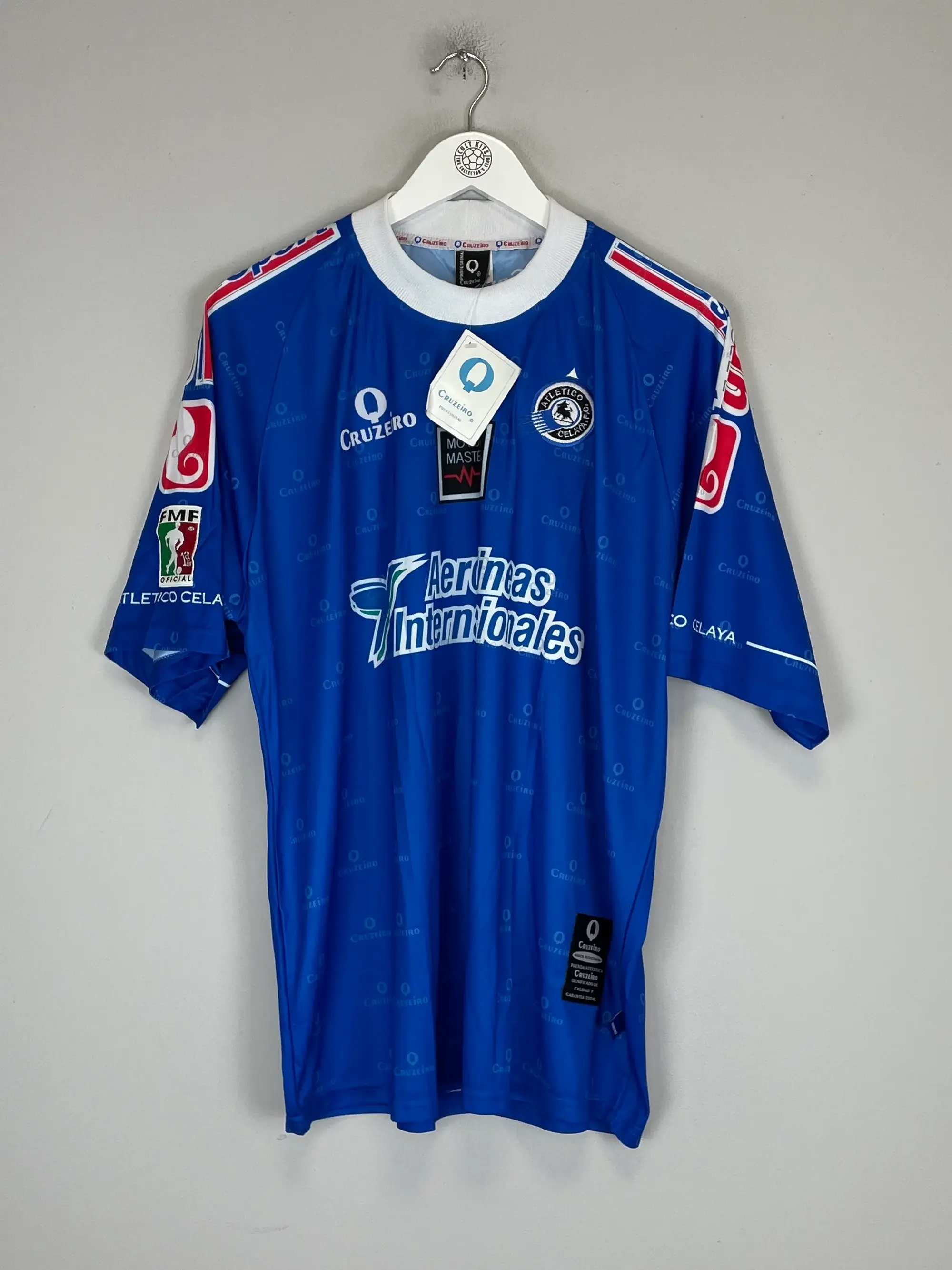 2002/03 ATLETICA CELAYA *BNWT* TRAINING SHIRT (L) CRUZEIRO | Cult Kits