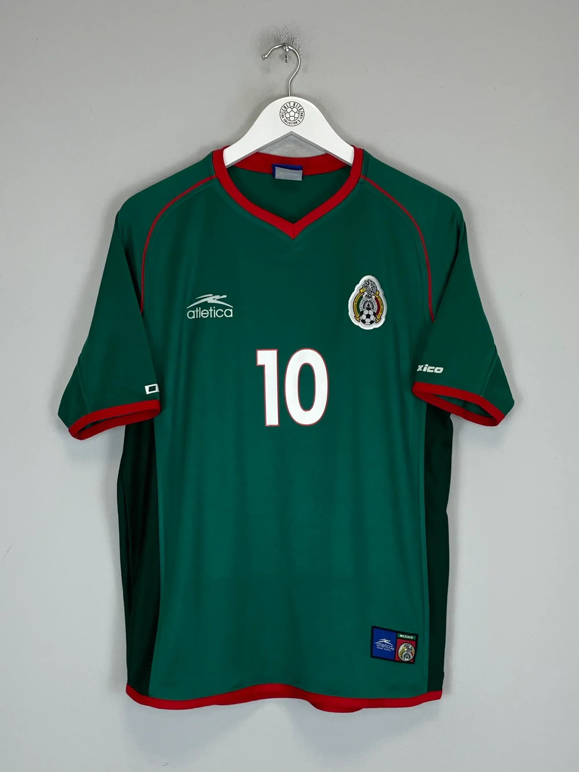 2002/03 MEXICO C.BLANCO #10 HOME SHIRT (S) ATLETICA | Cult Kits