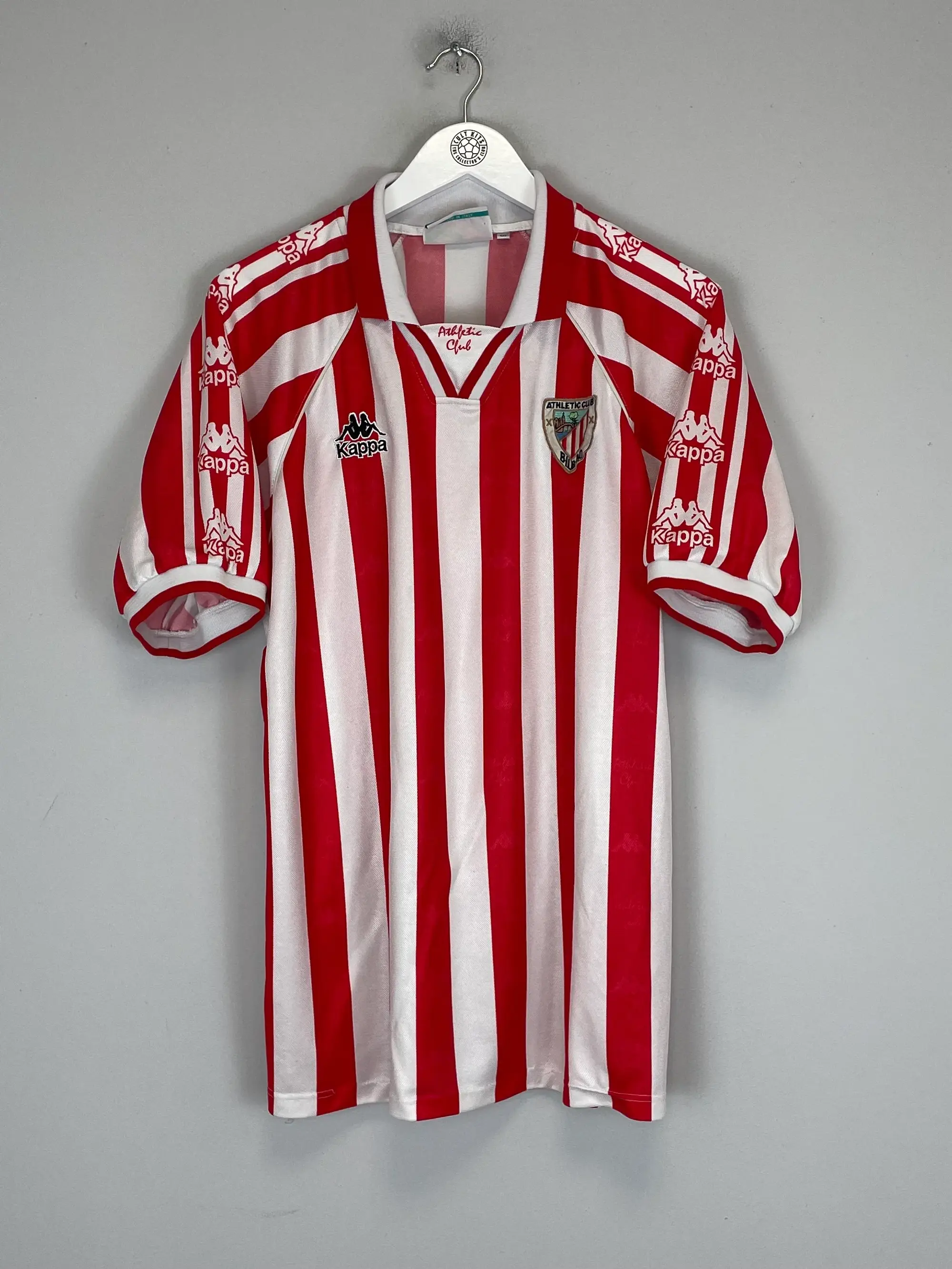 1995/97 ATHLETIC BILBAO HOME SHIRT (XL) KAPPA | Cult Kits