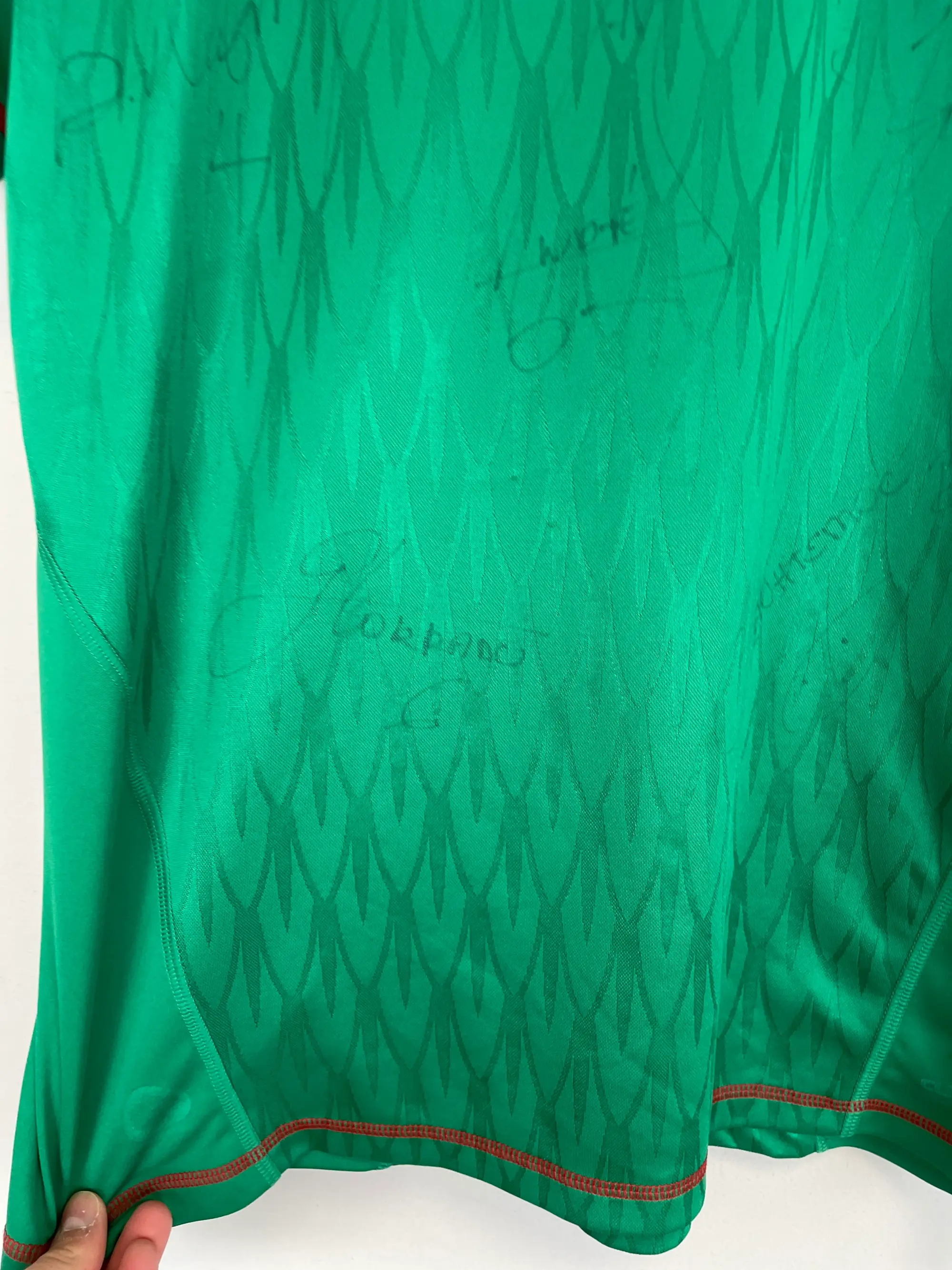 2010 MEXICO C.BLANCO #10 *SQUAD SIGNED* HOME SHIRT (L) ADIDAS | Cult Kits