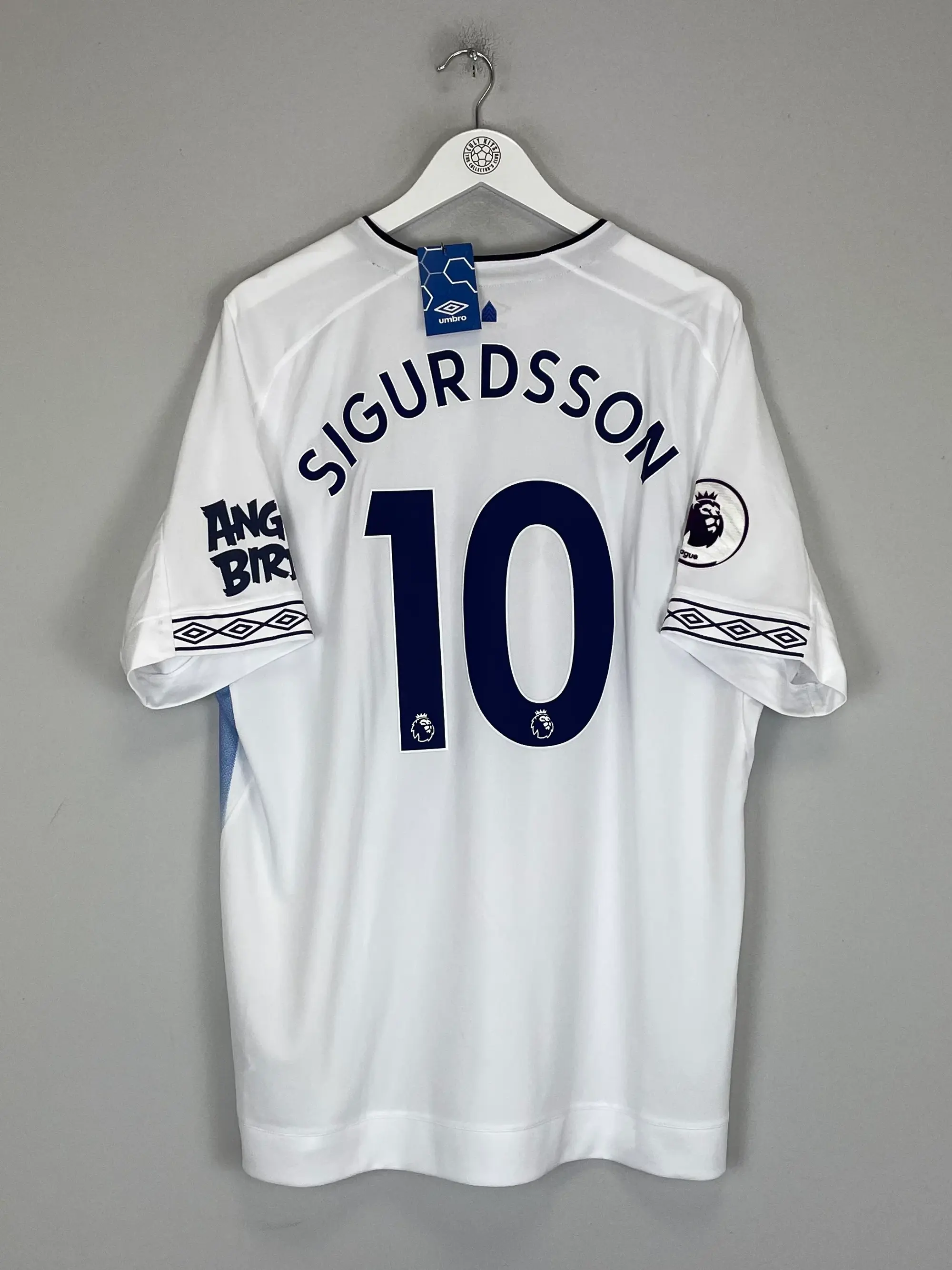 2018/19 EVERTON SIGURDSSON #10 *BNWT* THIRD SHIRT (XXL) UMBRO | Cult Kits