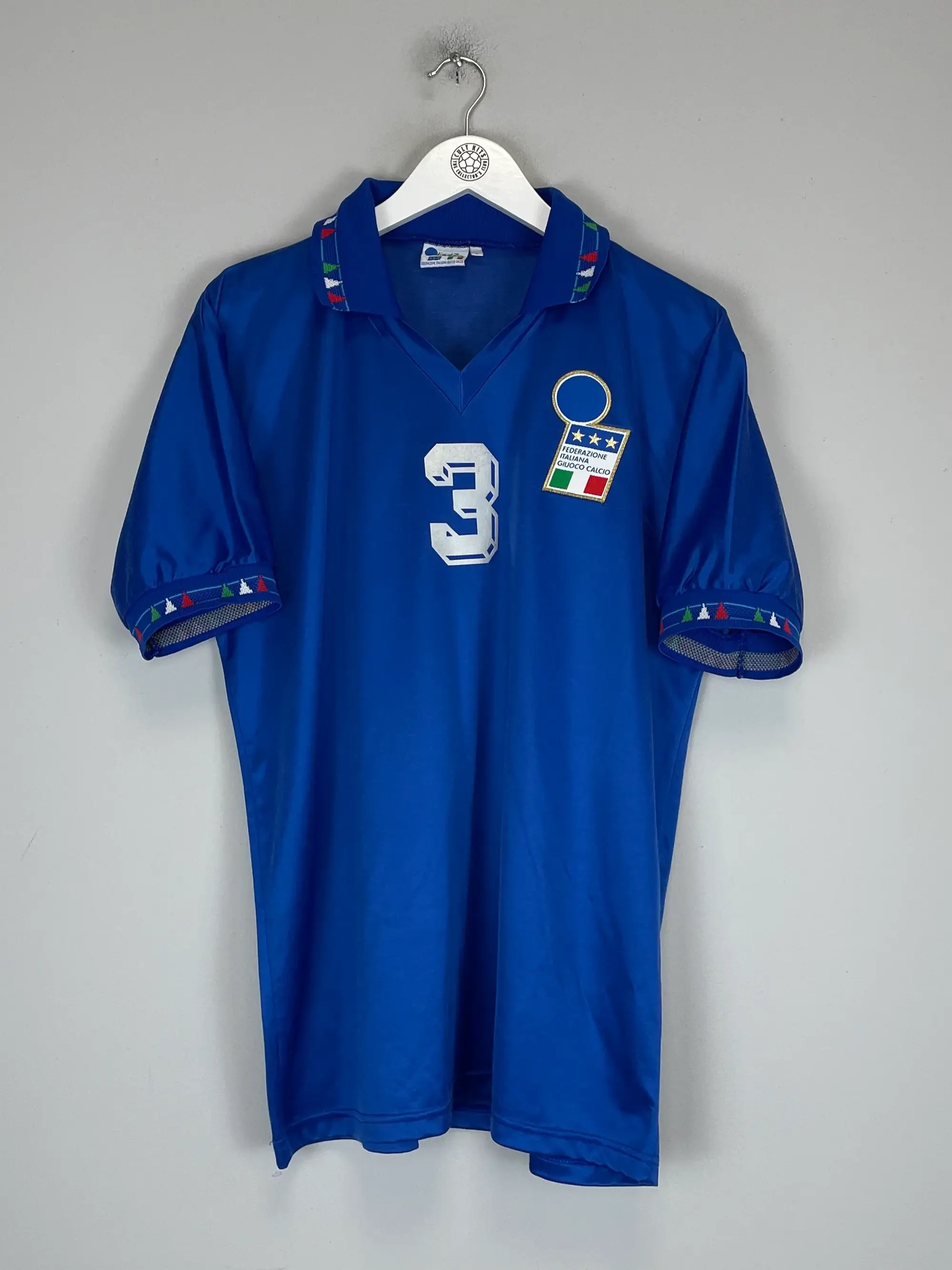1992/93 ITALY FAVALLI #3 *PLAYER ISSUE* HOME SHIRT (L) DIADORA | Cult Kits