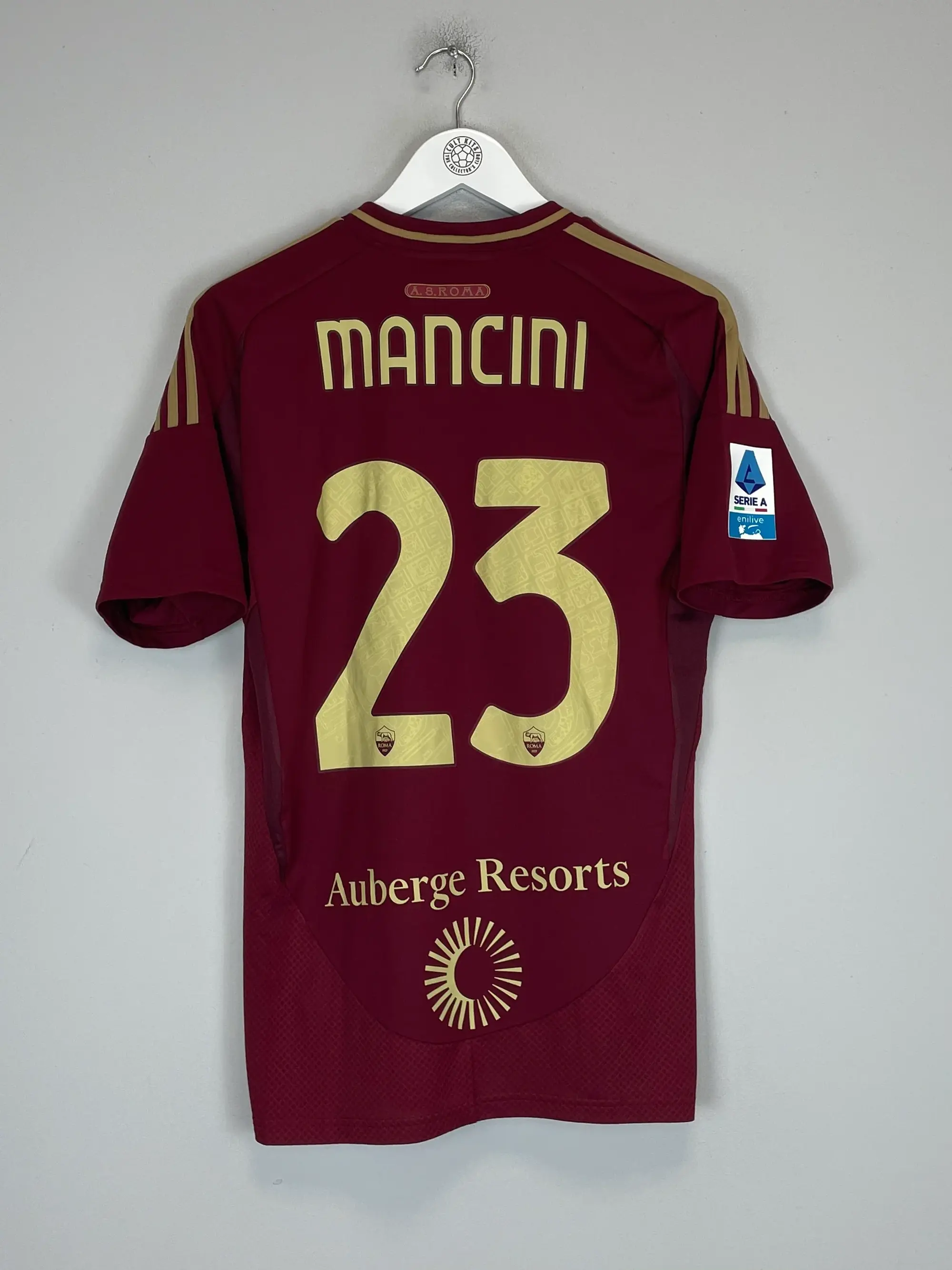 2024/25 ROMA MANCINI #23 HOME SHIRT (M) ADIDAS | Cult Kits