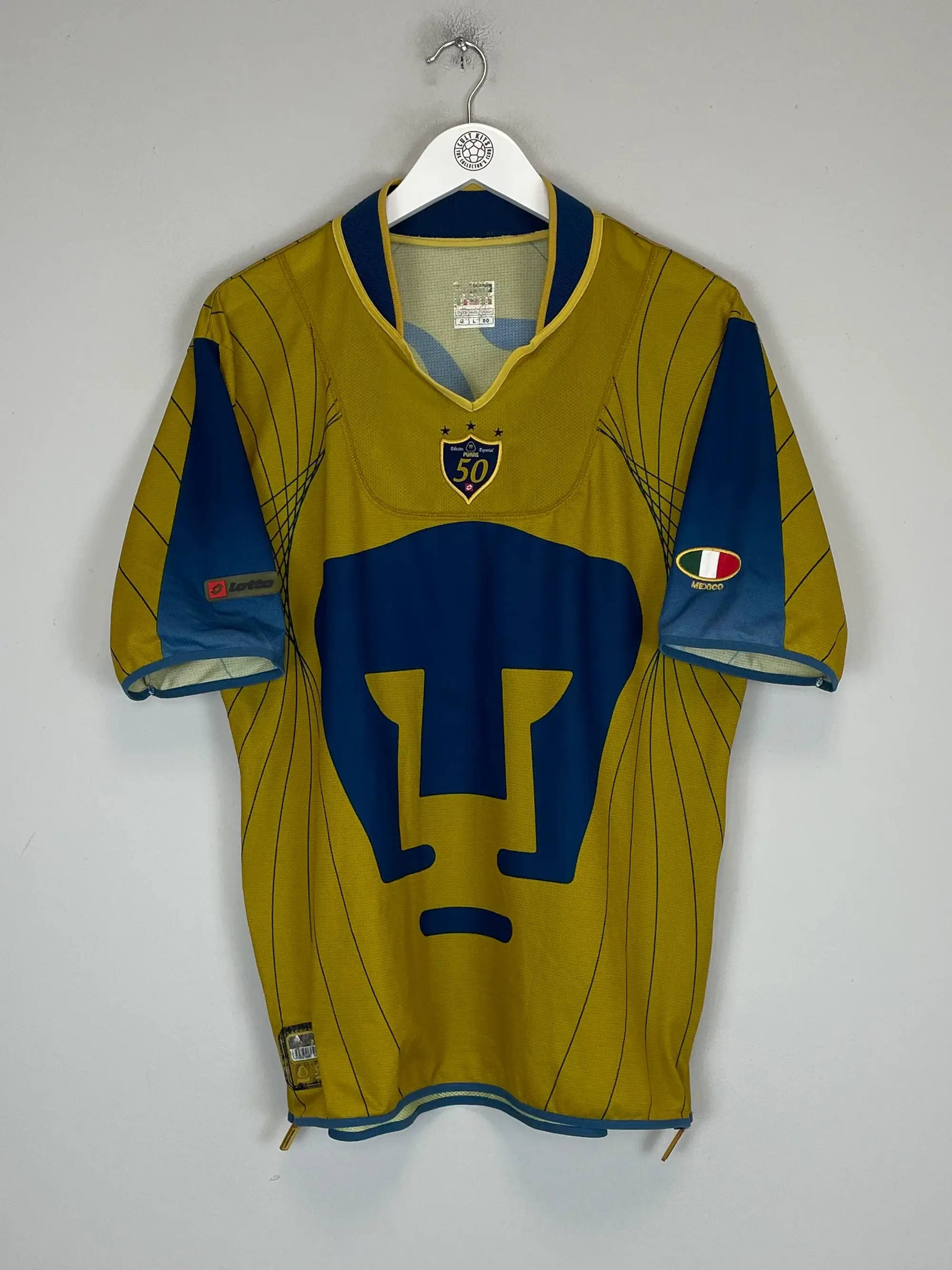 2003/04 UNAM PUMAS *50 YEARS* SPECIAL SHIRT (L) LOTTO | Cult Kits