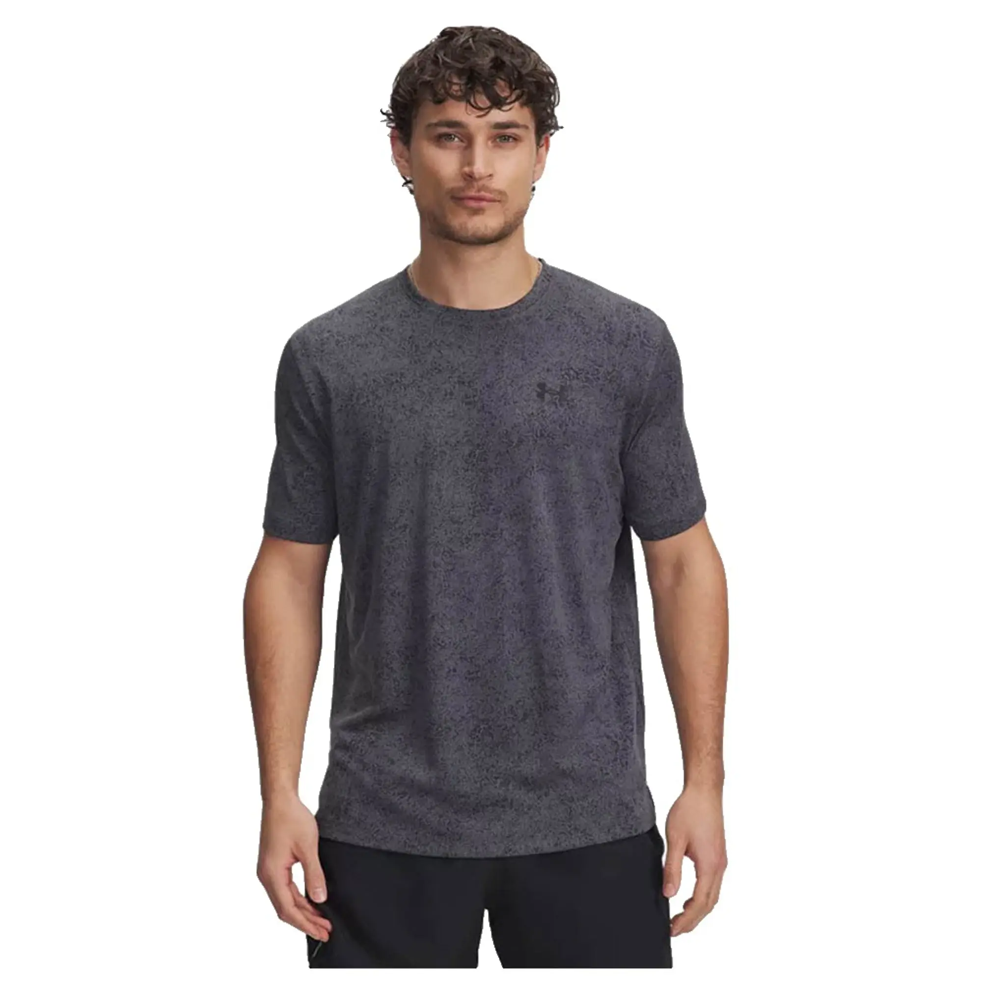Under Armour  Tech™ Men's Short Sleeve Castlerock / Black L