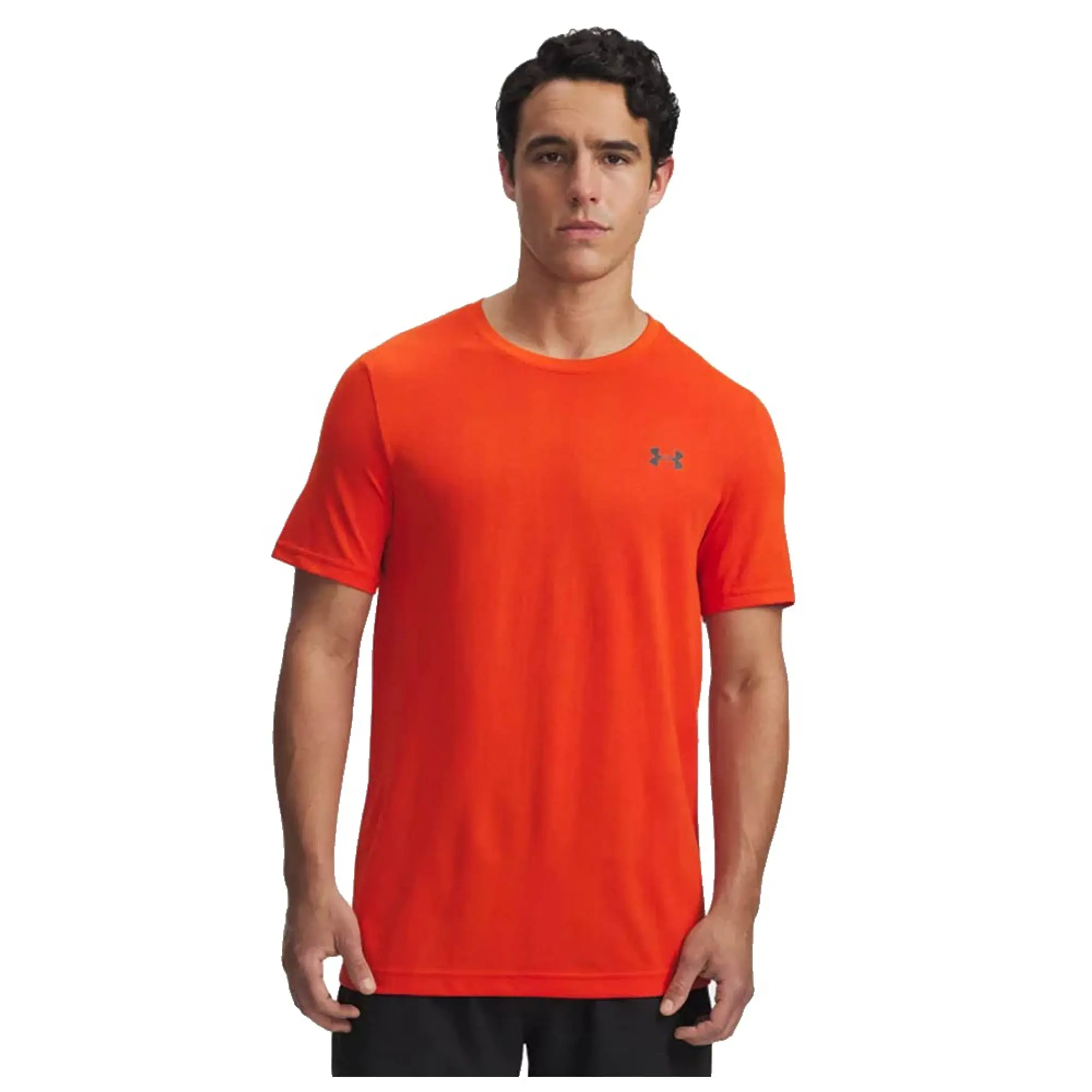 Under Armour  Vanish Seamless Men's Short Sleeve Orange Base / Black L