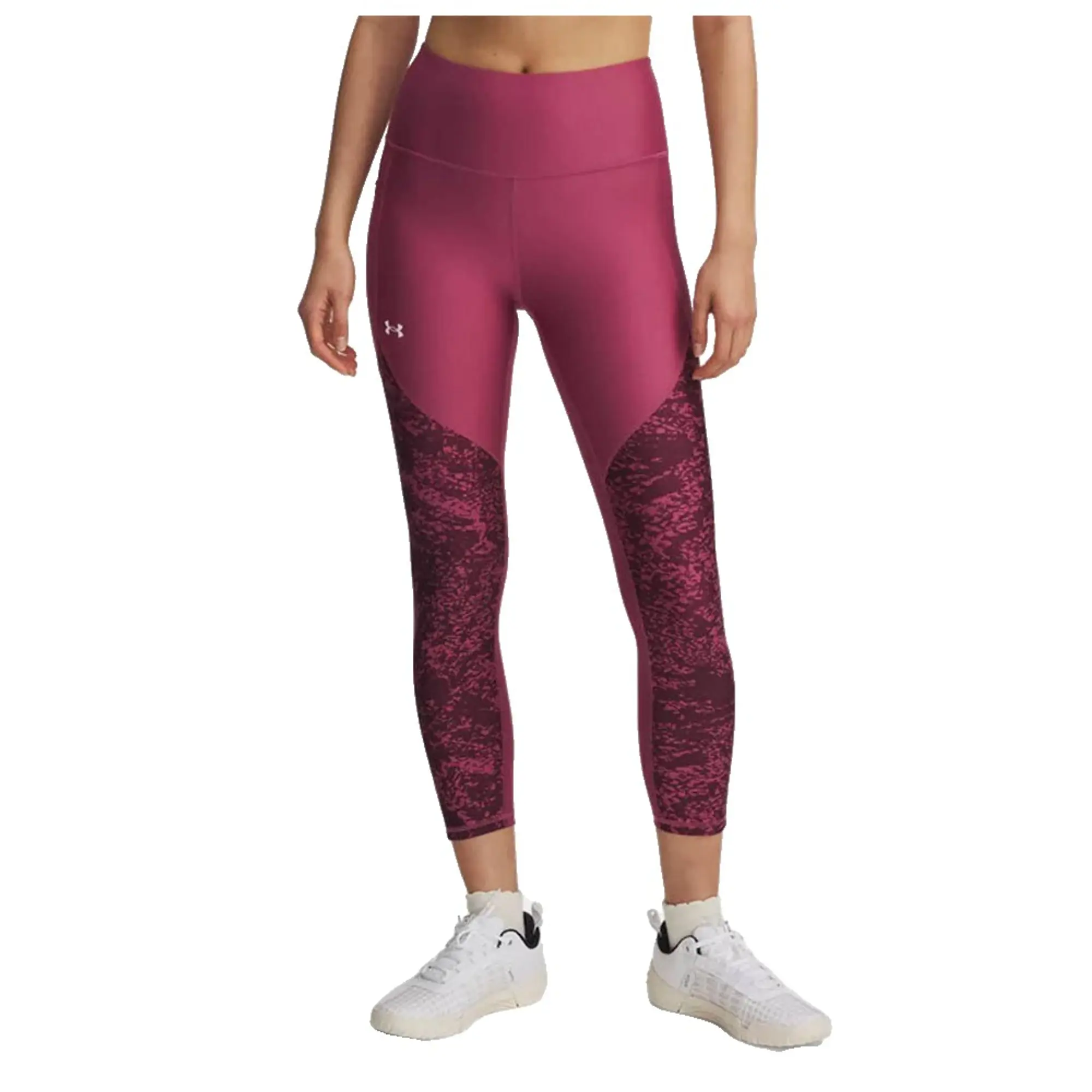Under Armour Tech Print Panel Ankle Leggings