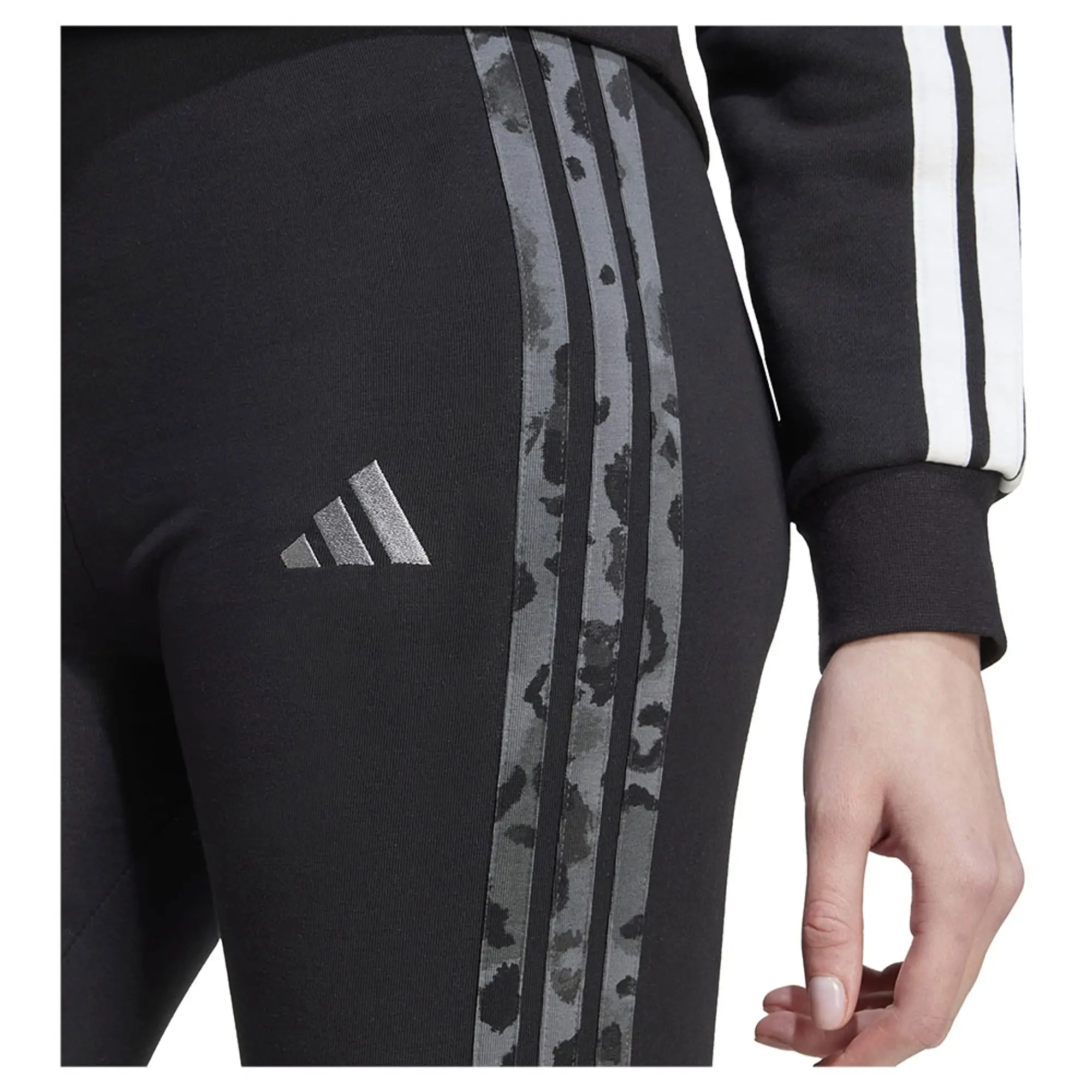 Adidas Animal Print 3 Stripes High Waist Leggings