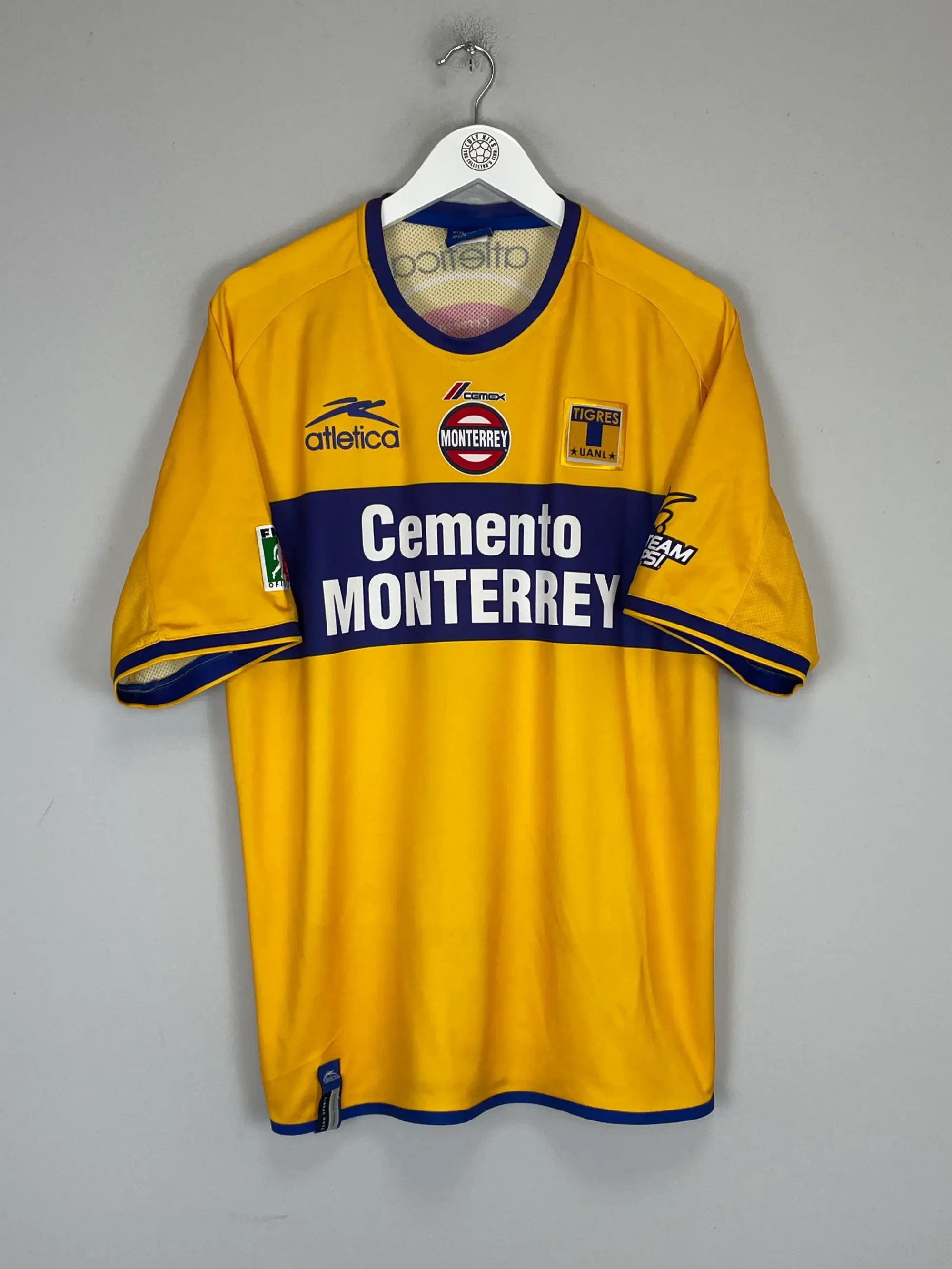2002/03 TIGRES HOME SHIRT (XXL) ATLETICA | Cult Kits