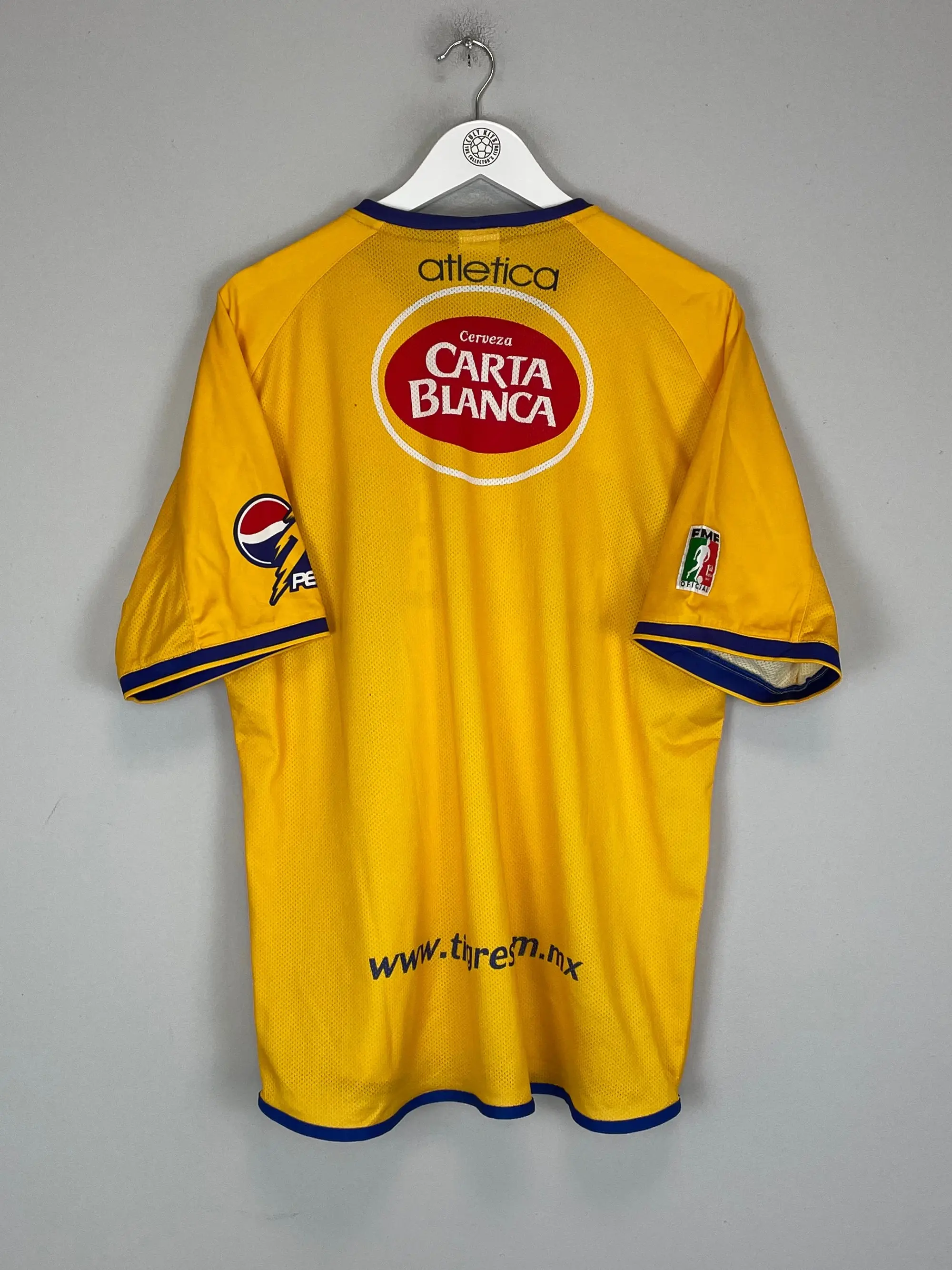 2002/03 TIGRES HOME SHIRT (XXL) ATLETICA | Cult Kits
