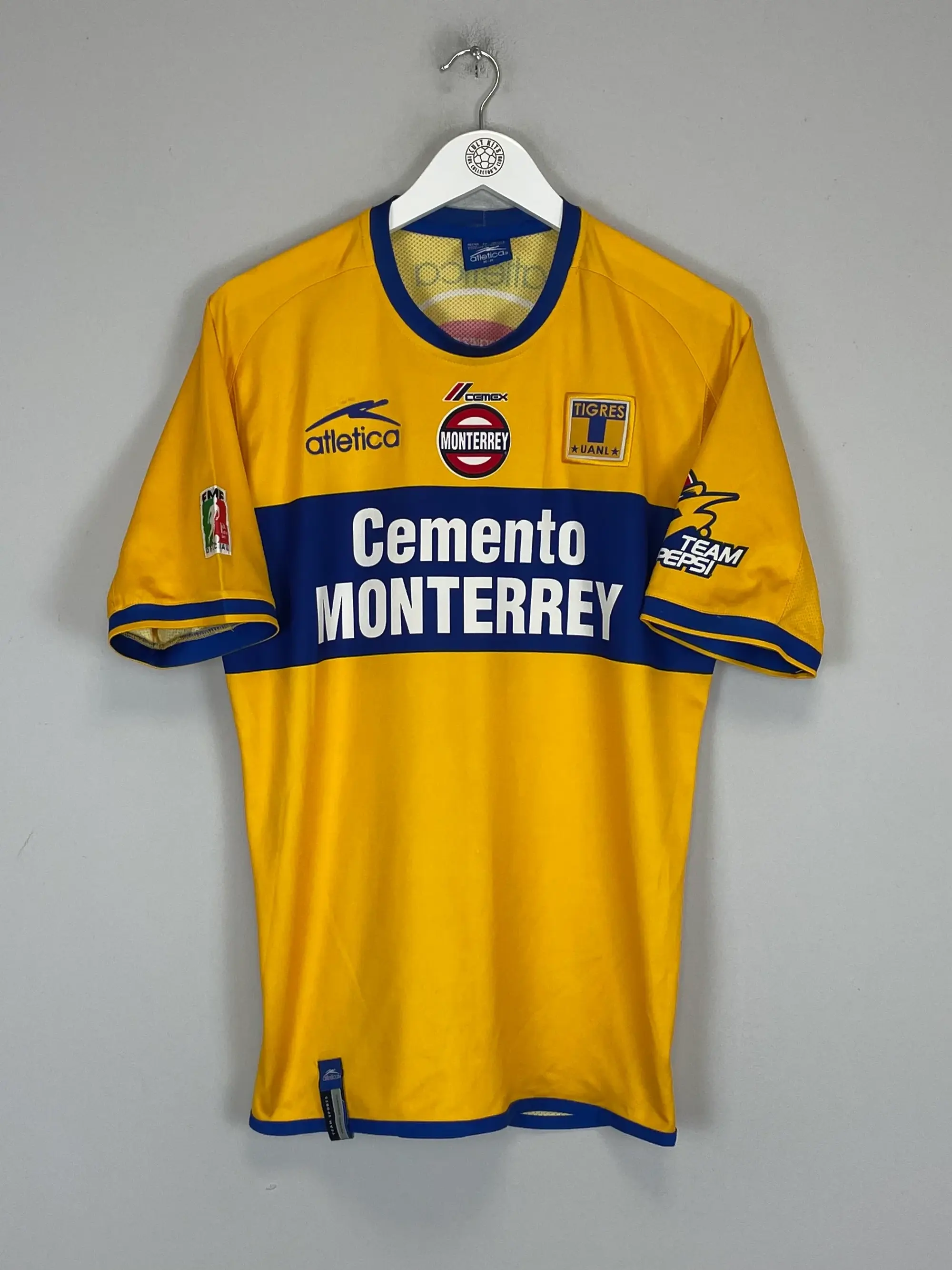 CULT KITS - 2002 TIGRES HOME SHIRT (M) ATLETICA