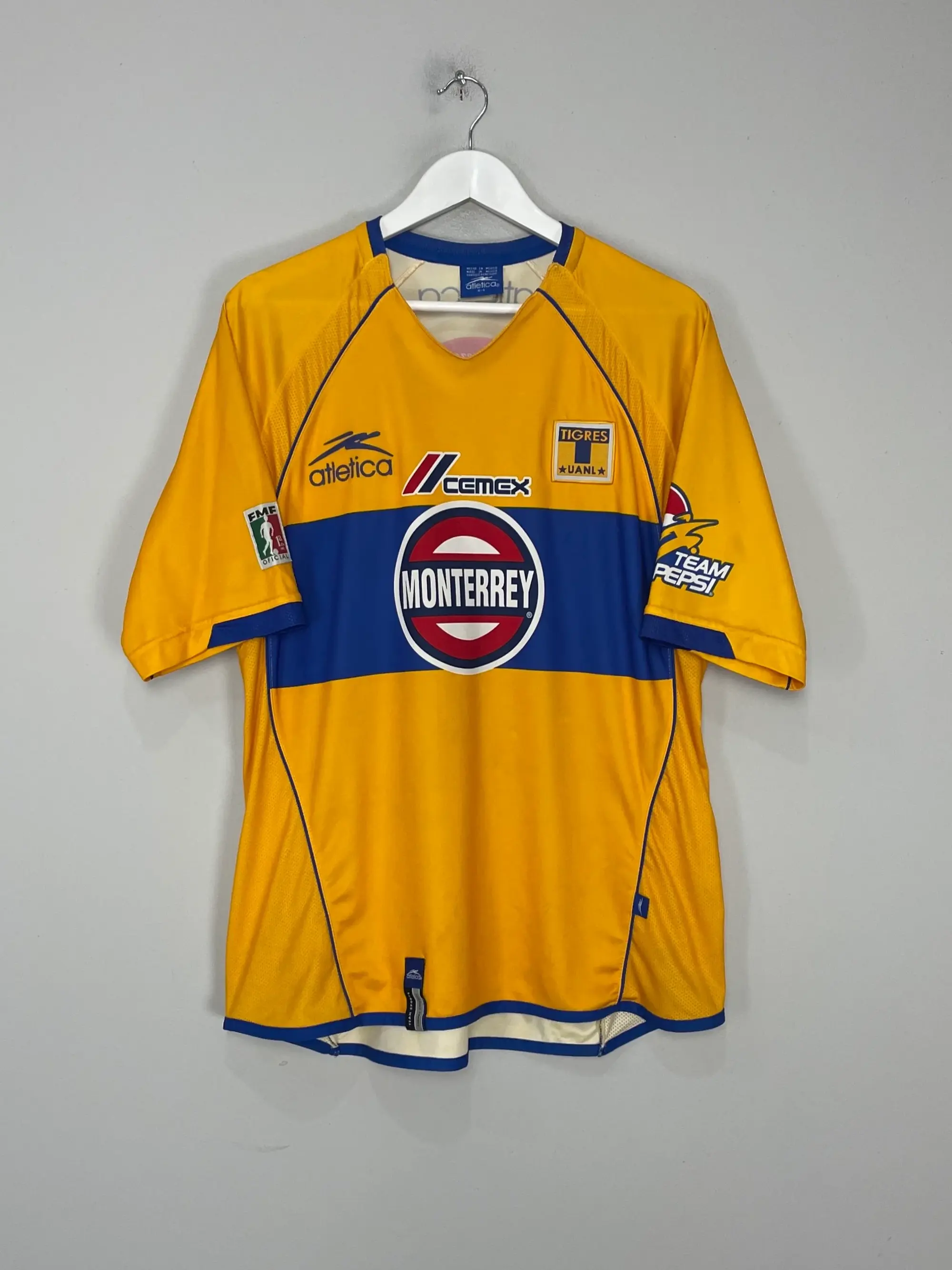 CULT KITS - 2004/05 TIGRES HOME SHIRT (L) ATLETICA