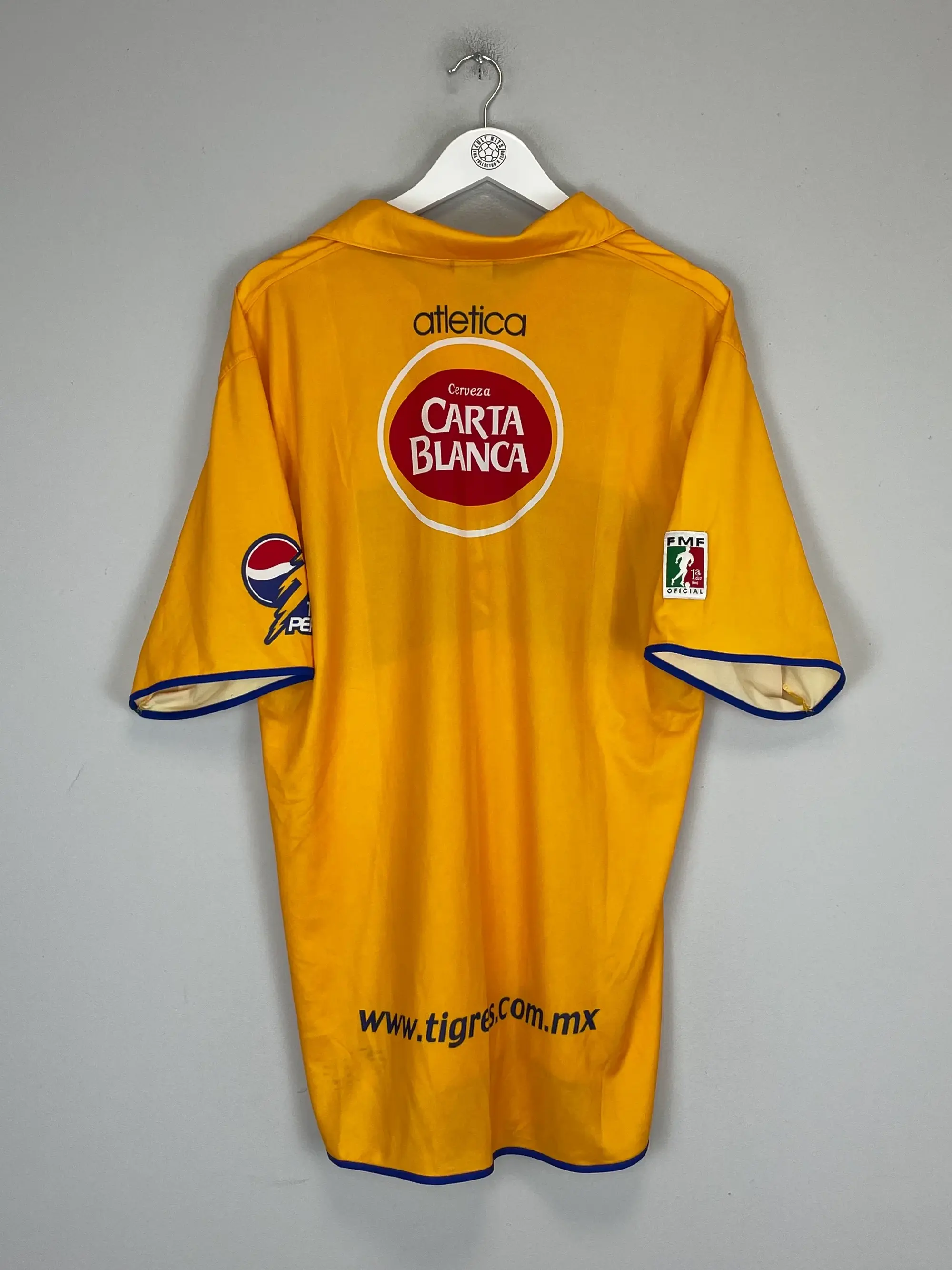 2003/04 TIGRES HOME SHIRT (XL) ATLETICA | Cult Kits