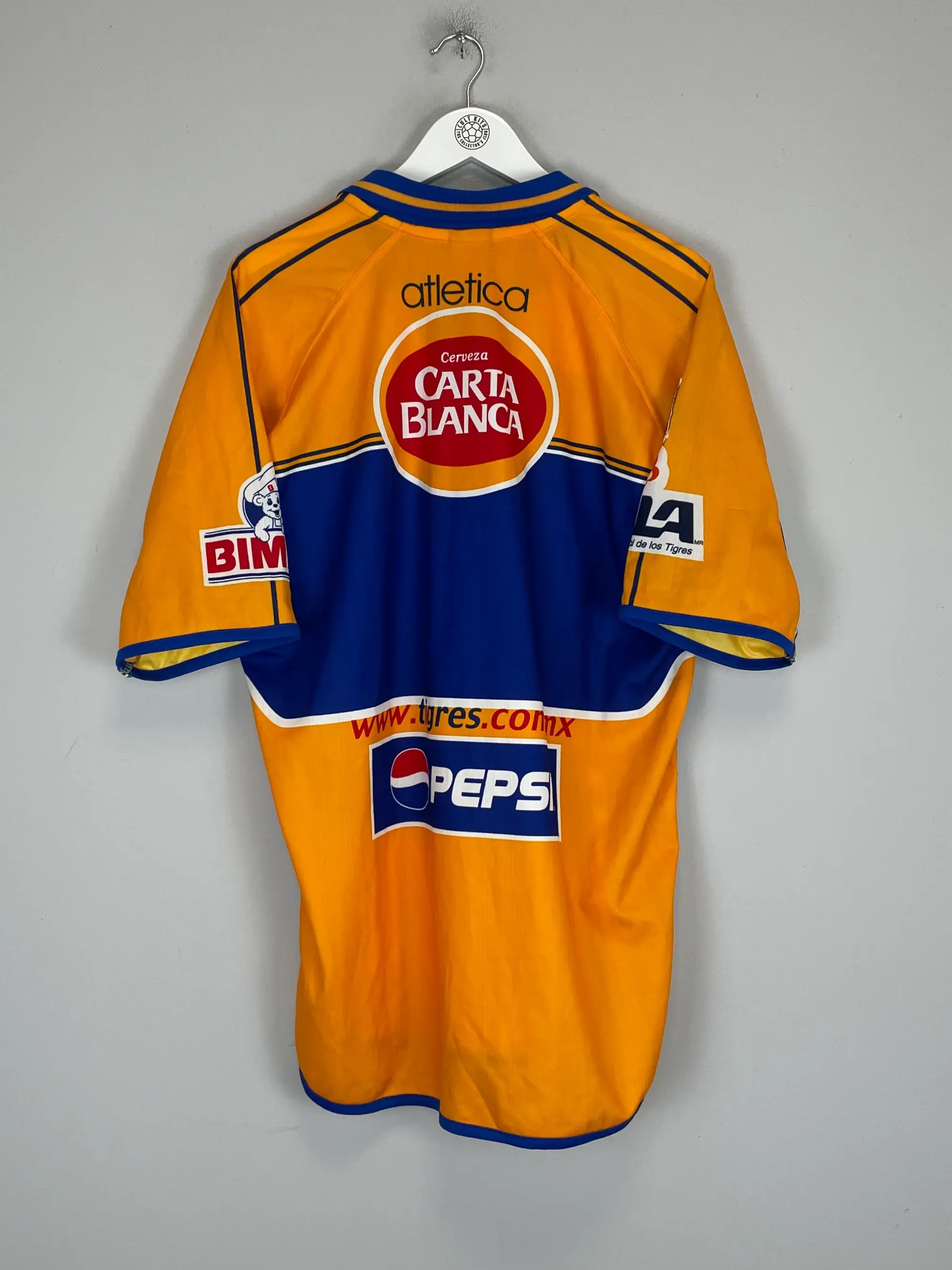 2000/01 TIGRES HOME SHIRT (L) ATLETICA | Cult Kits