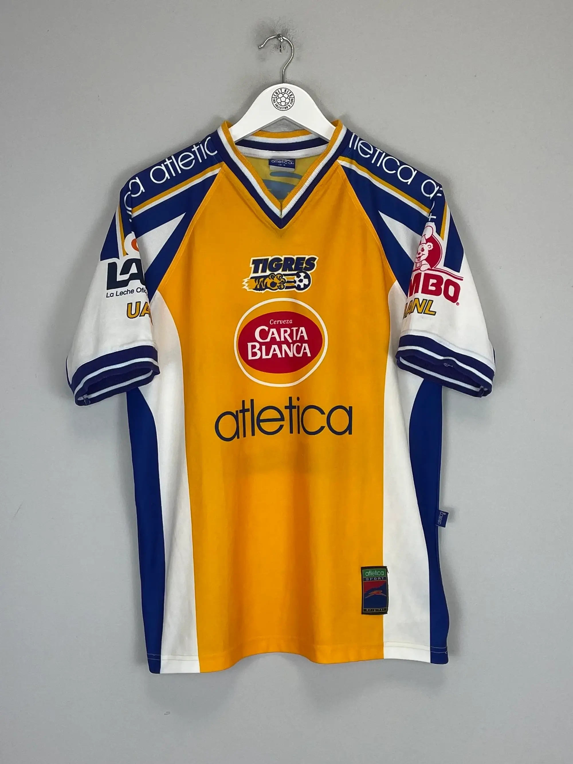 CULT KITS - 1999/00 TIGRES TRAINING SHIRT (S) ATLETICA