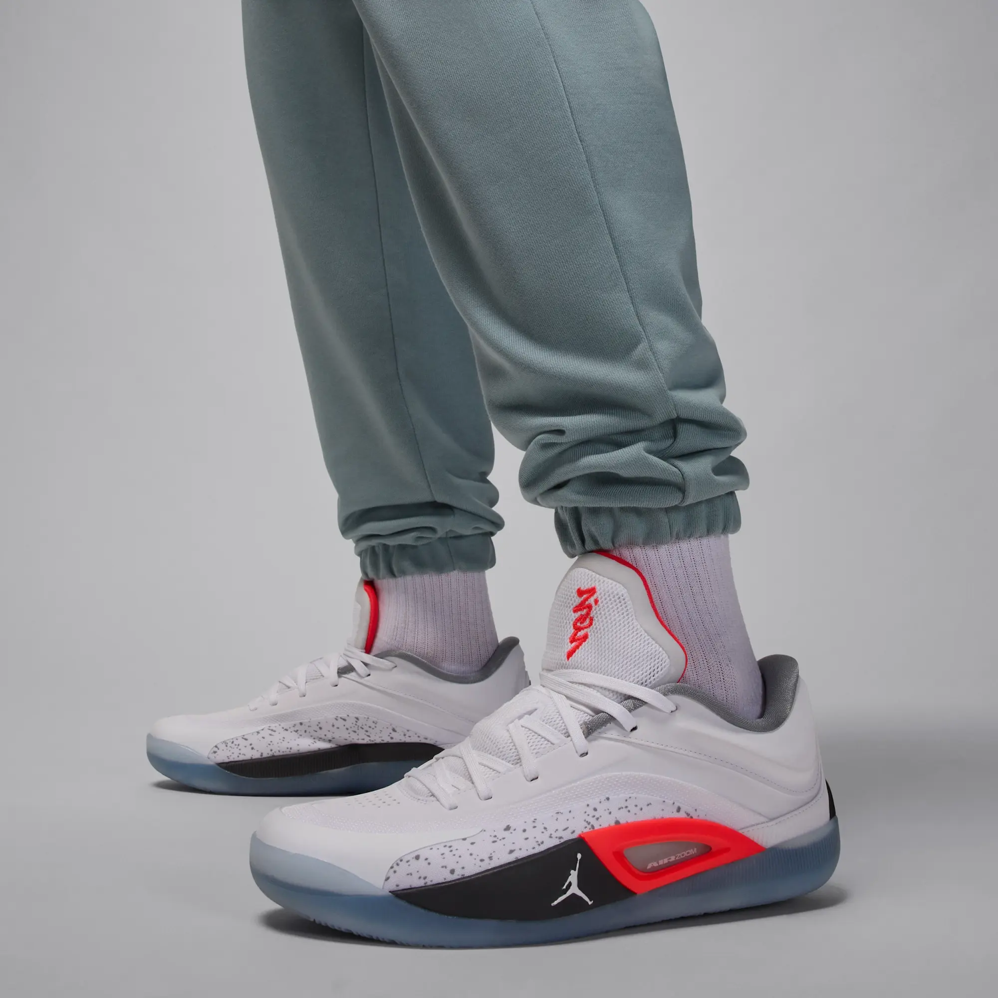Nike Jordan Sport Crossover Men's Dri-FIT Fleece Trousers - Grey - Cotton/Polyester